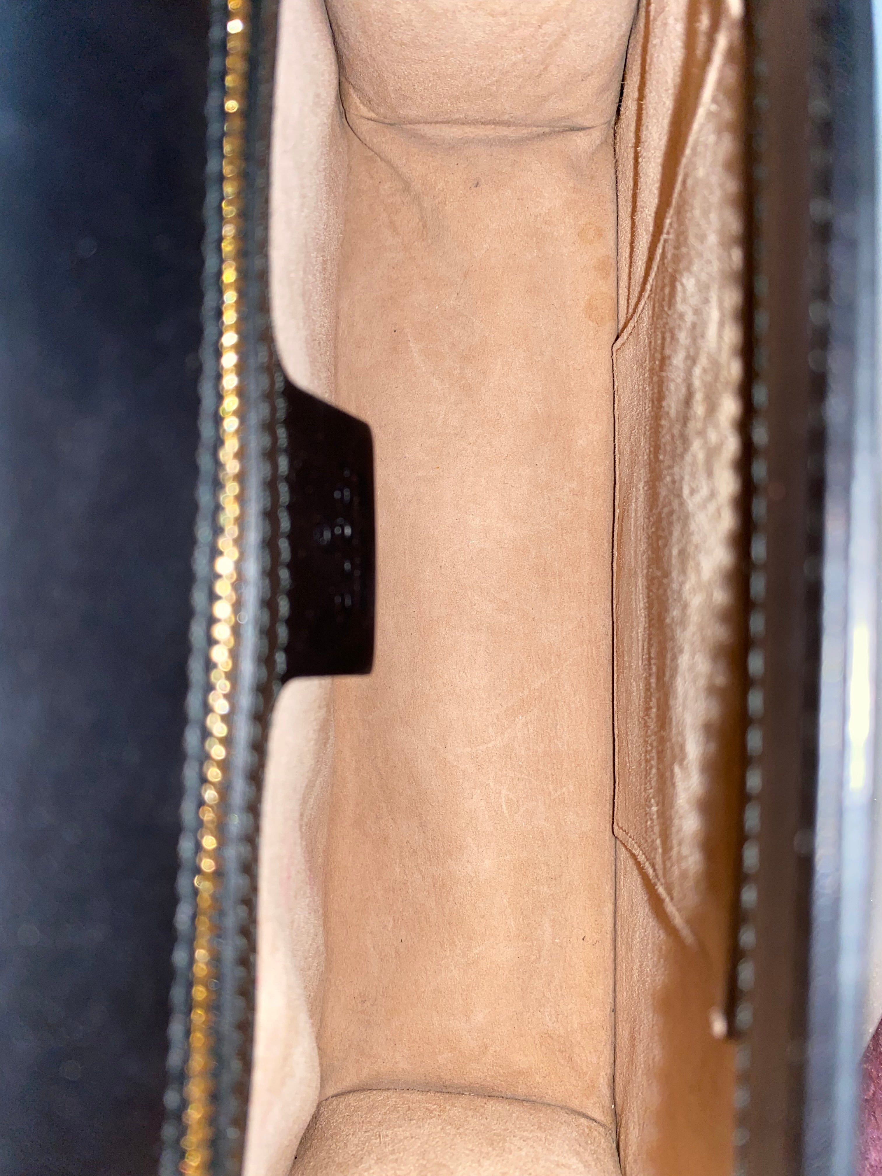 Gucci Black Sylvie Medium Bag-handbag-Gucci-The Closet Egypt