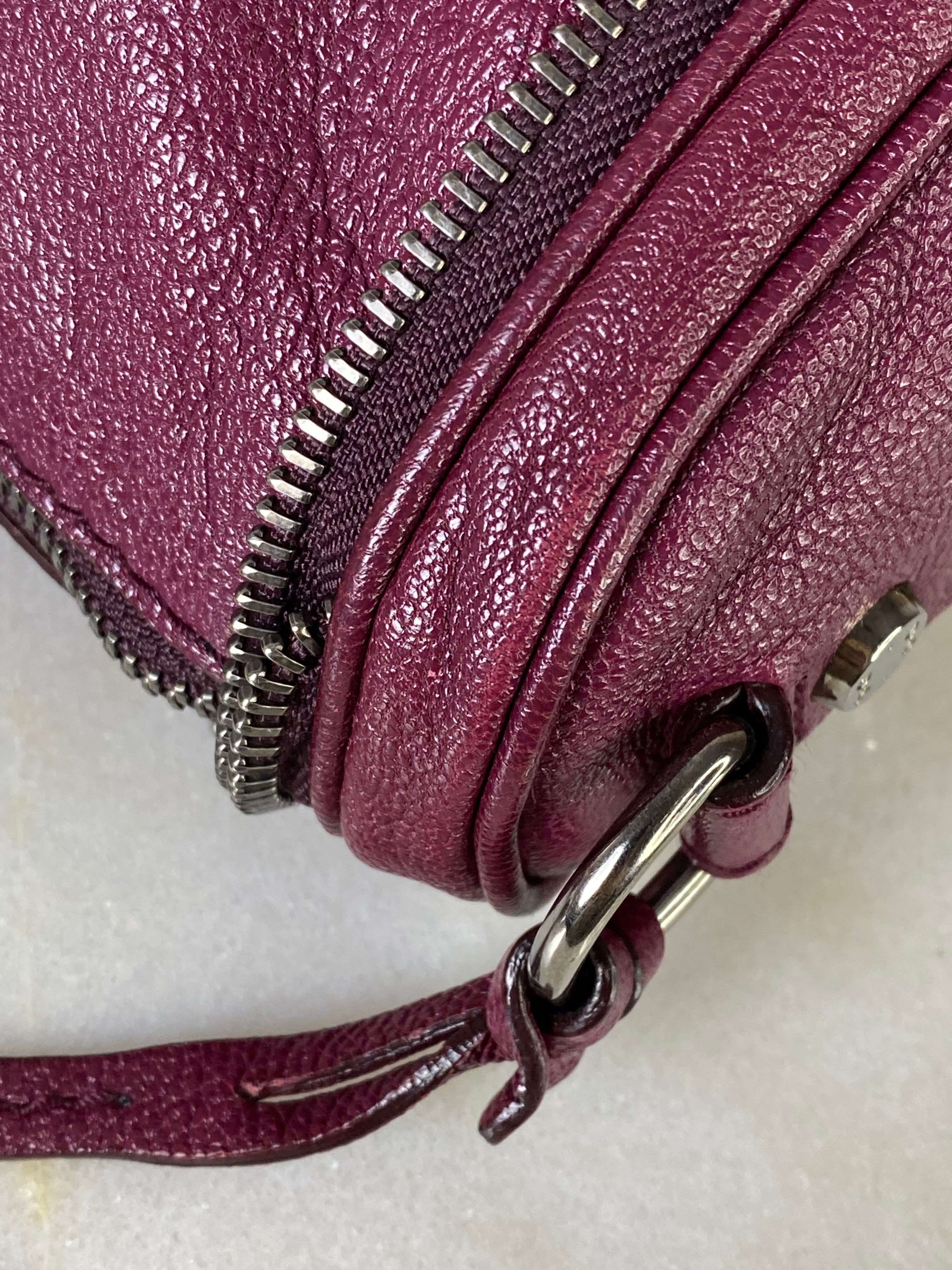 Dolce & Gabbana Burgundy Vilma Top Handle Bag W/ Strap-handbag-Dolce & Gabbana-The Closet Egypt