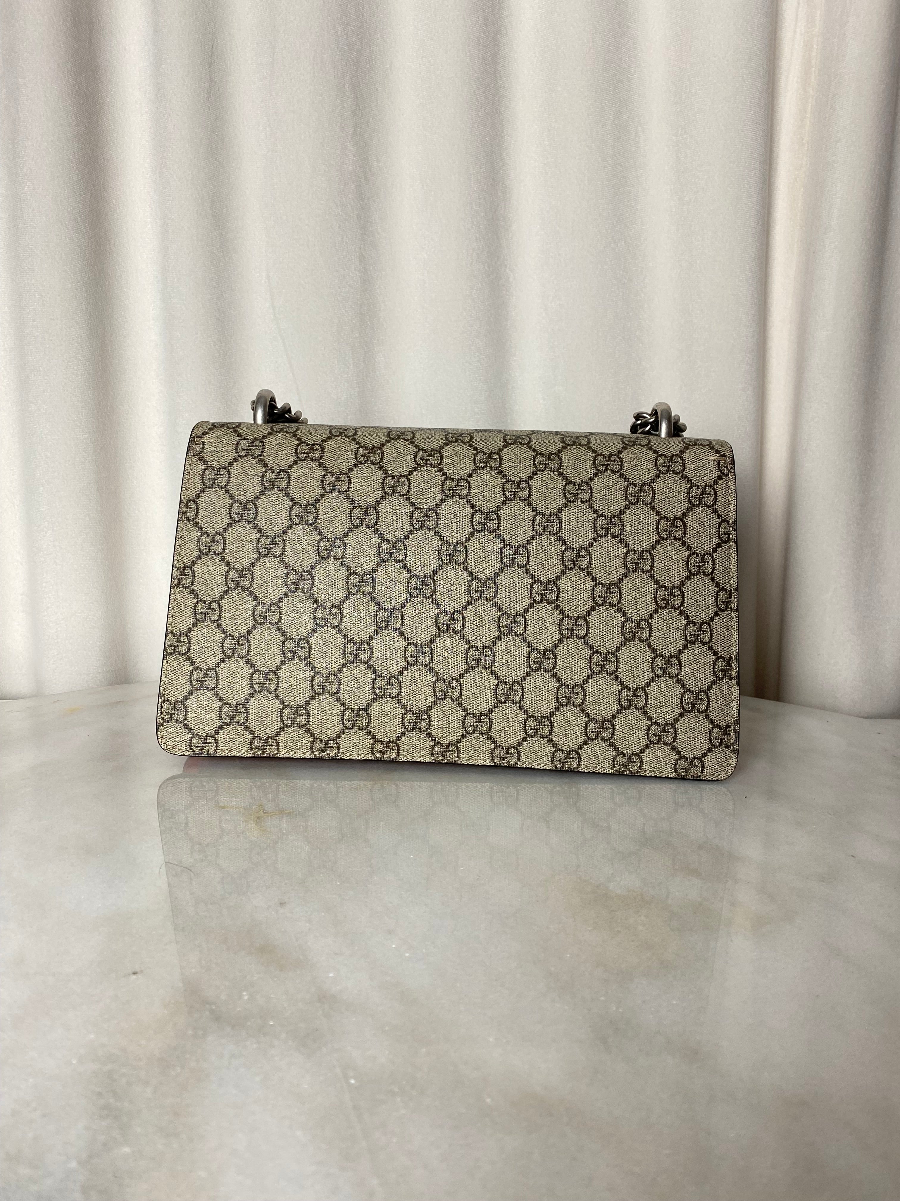 Gucci Bicolor GG Dionysus Small Shoulder Bag-handbag-Gucci-The Closet Egypt