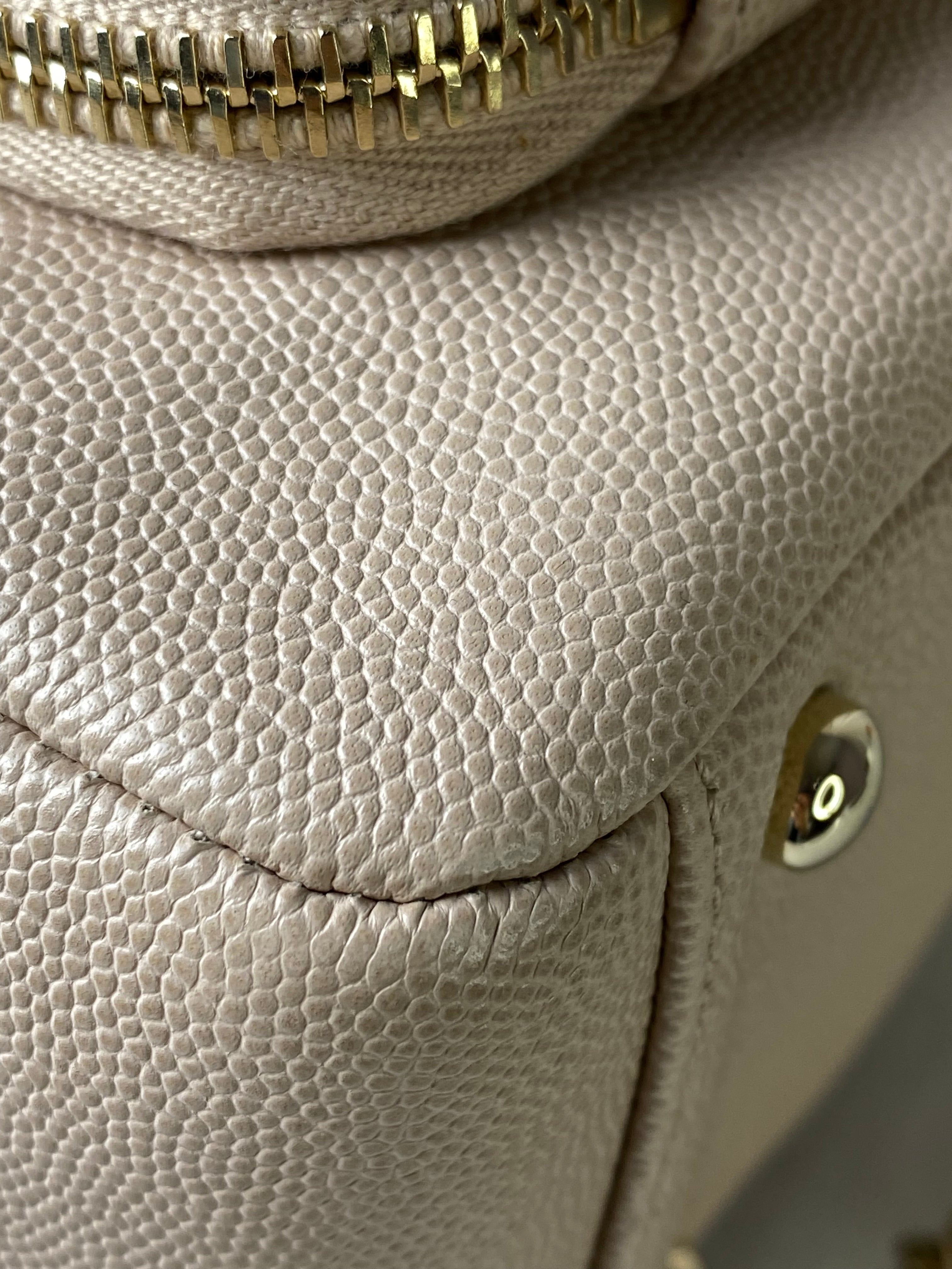 Chanel Beige Business Affinity Bag