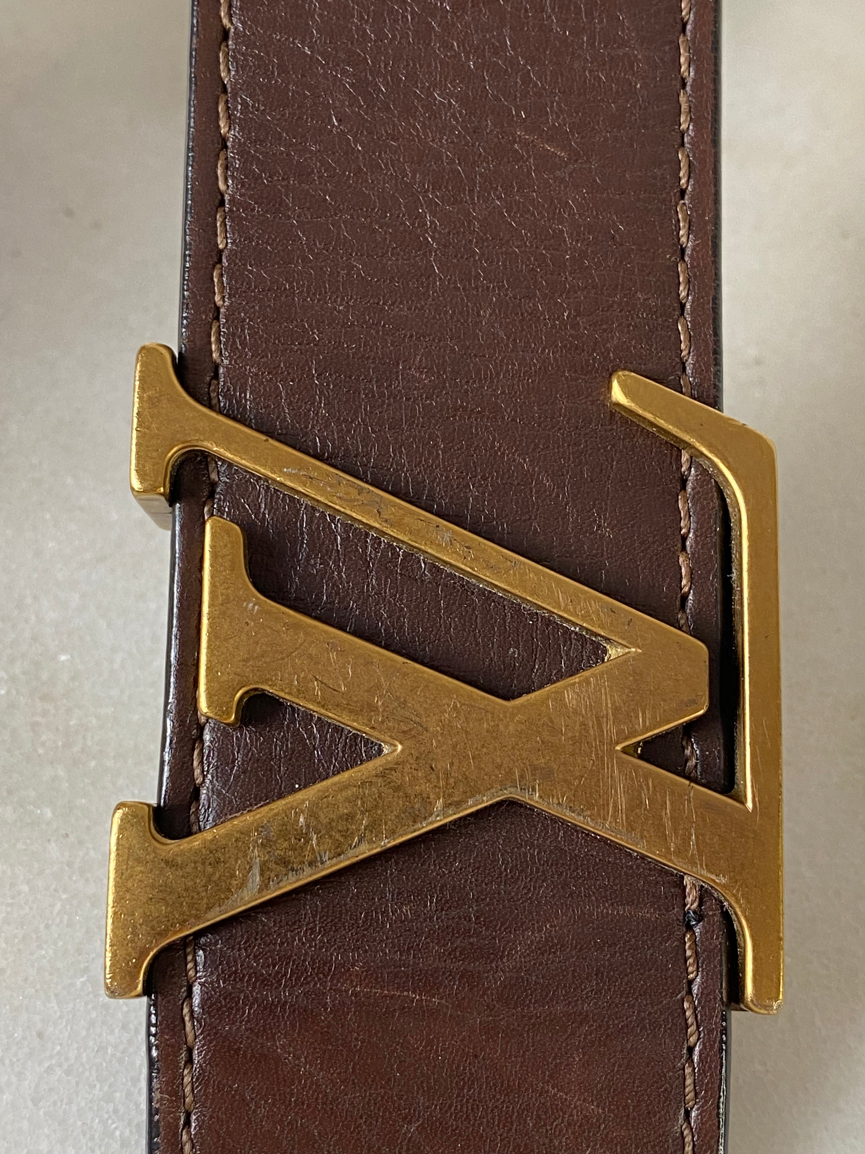 Louis Vuitton Brown Belt-Belt-Louis Vuitton-The Closet Egypt