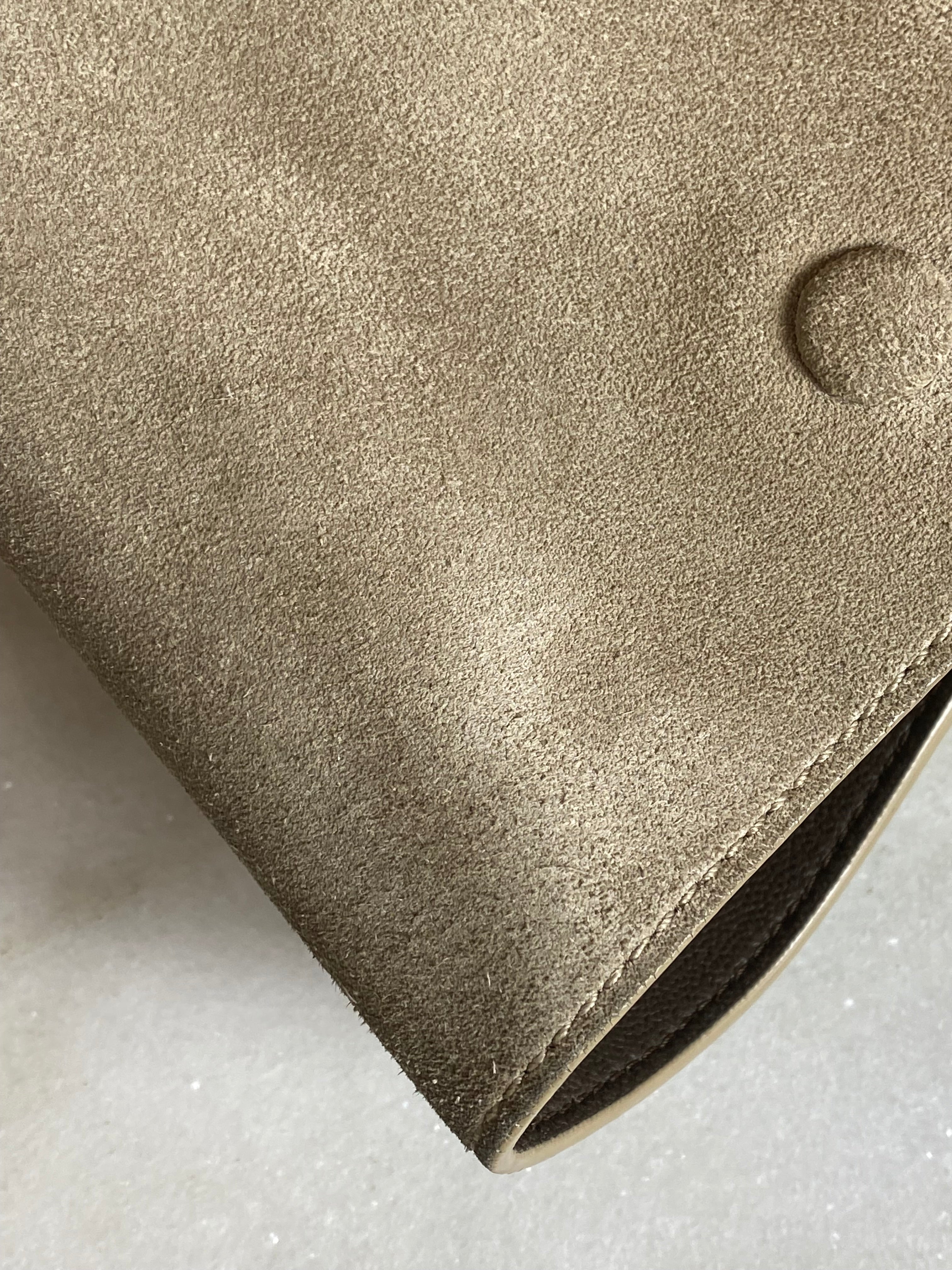 Celine Camel Trapeze Top Handle Large Bag