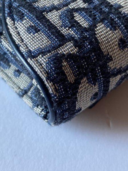 Christian Dior Blue Saddle Oblique Belt Bag-Belt Bag-Christian Dior-The Closet Egypt