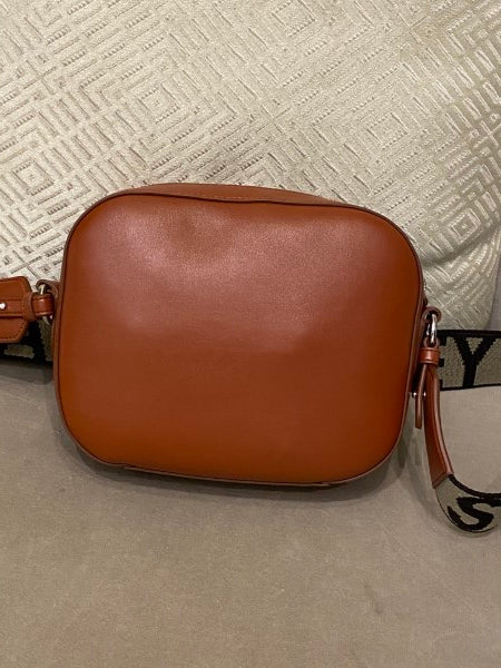 Stella Mccartney Brown Logo Mini Bag-handbag-Stella Mccartney-The Closet Egypt