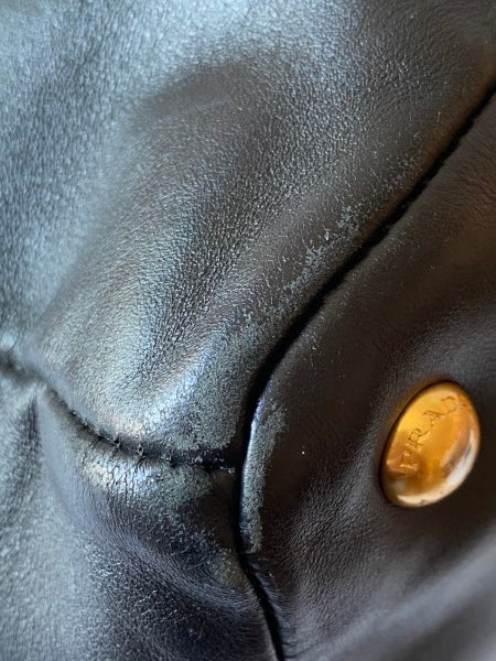 Prada Black Top Handle Bag-handbag-Prada-The Closet Egypt