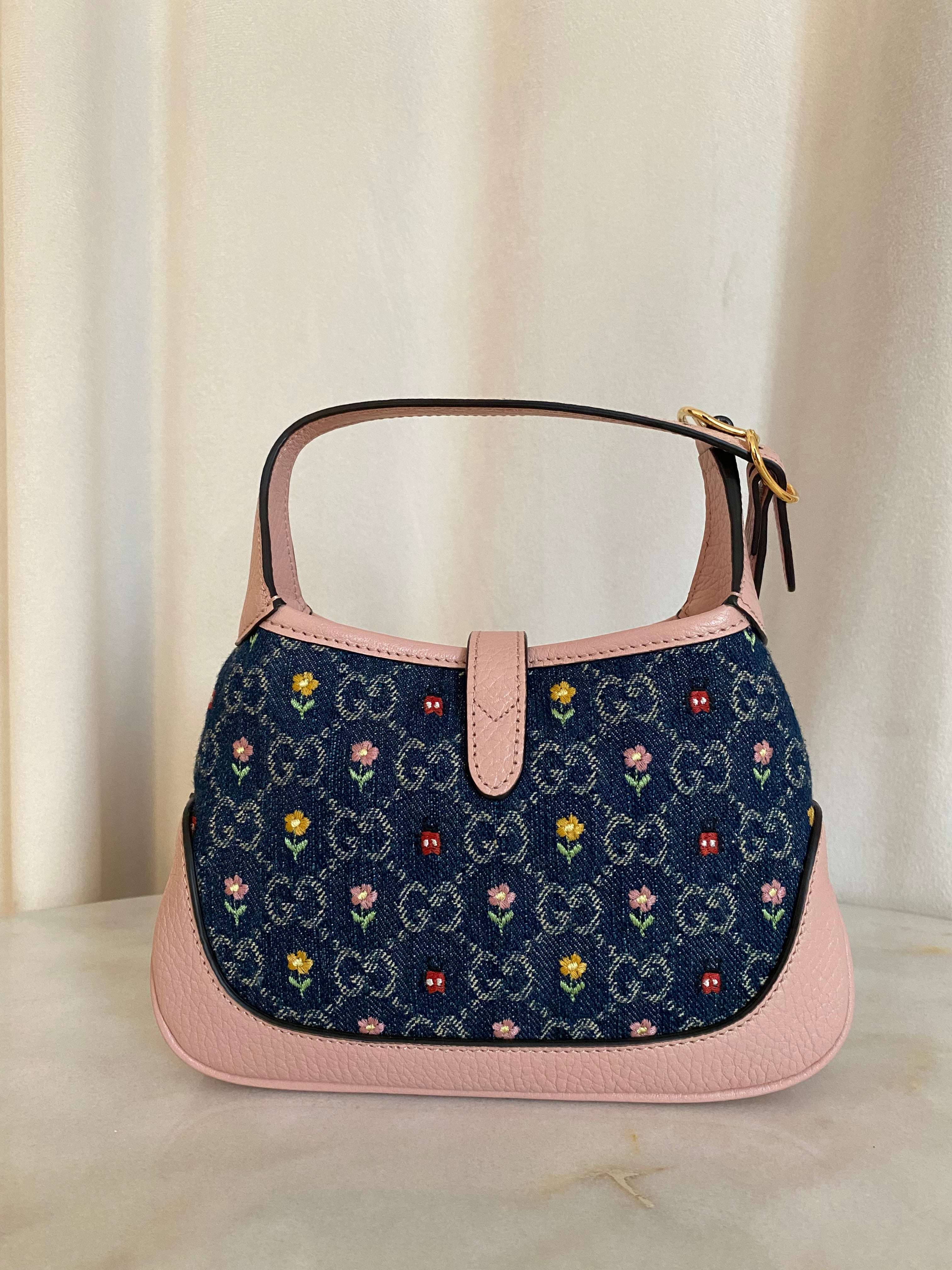 Gucci Bicolor Jackie 1961 Mini Shoulder Bag-handbag-Gucci-The Closet Egypt