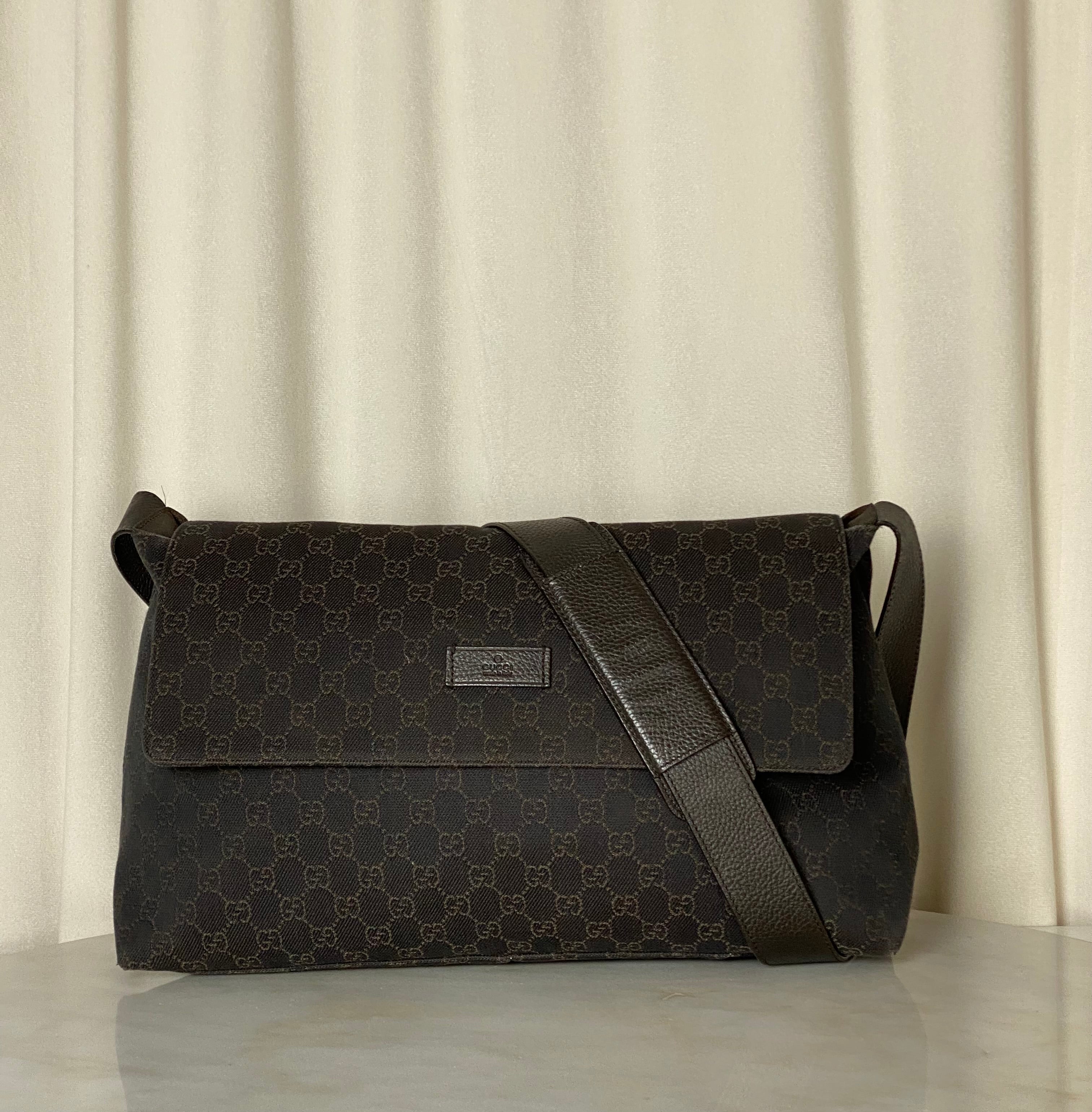 Gucci Brown GG Crossbody Bag-handbag-Gucci-The Closet Egypt