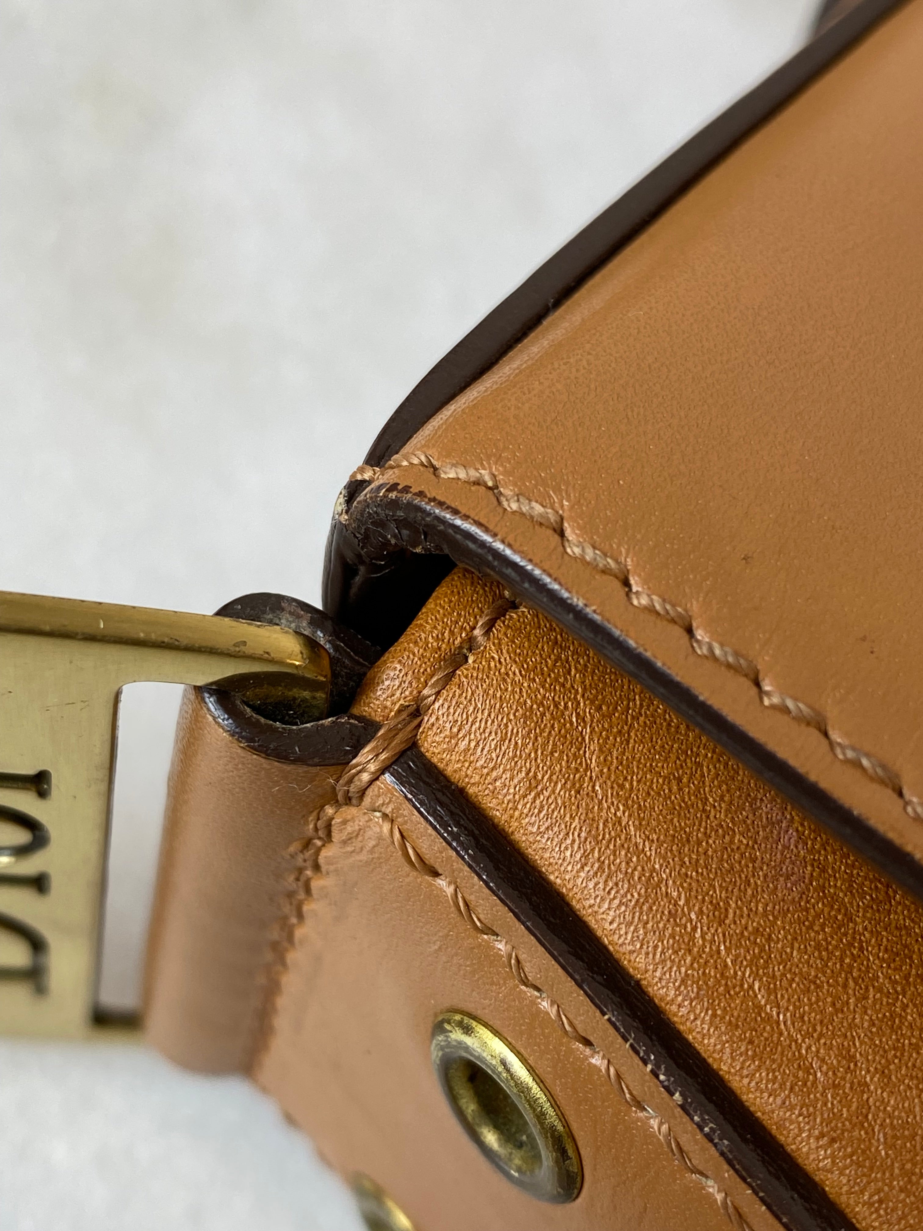 Christian Dior Camel Street Chic Columbus Shoulder Bag-handbag-Christian Dior-The Closet Egypt