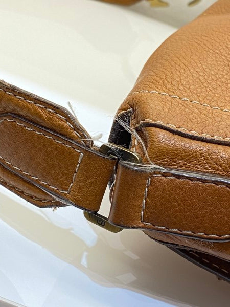 Christian Dior Camel Saddle Crossbody Bag-handbag-Christian Dior-The Closet Egypt