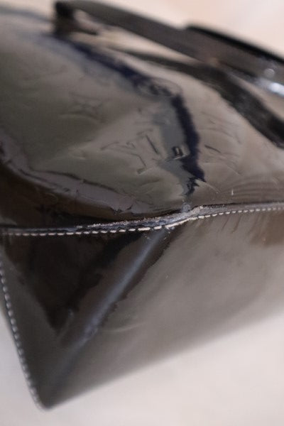 Louis Vuitton Black Vernis Wilshire MM Top Handle Bag-handbag-Louis Vuitton-The Closet Egypt
