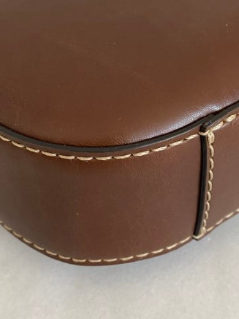 Stella Mccartney Brown Mini Logo Camera Crossbody bag-handbag-Stella Mccartney-The Closet Egypt
