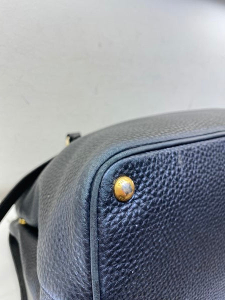 Prada Black Vitello Daino Tote Bag-handbag-Prada-The Closet Egypt