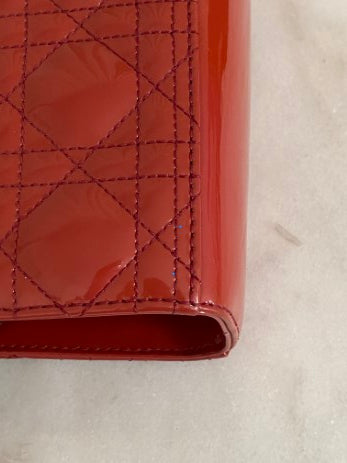Christian Dior Red Lady Dior Large Bag-handbag-Christian Dior-The Closet Egypt