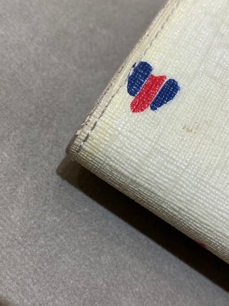 Gucci White GG Heart Print Continental Wallet-wallet-Gucci-The Closet Egypt