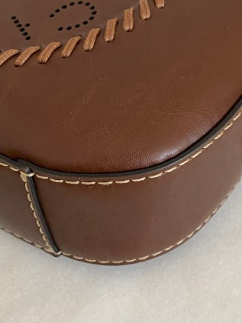 Stella Mccartney Brown Mini Logo Camera Crossbody bag-handbag-Stella Mccartney-The Closet Egypt