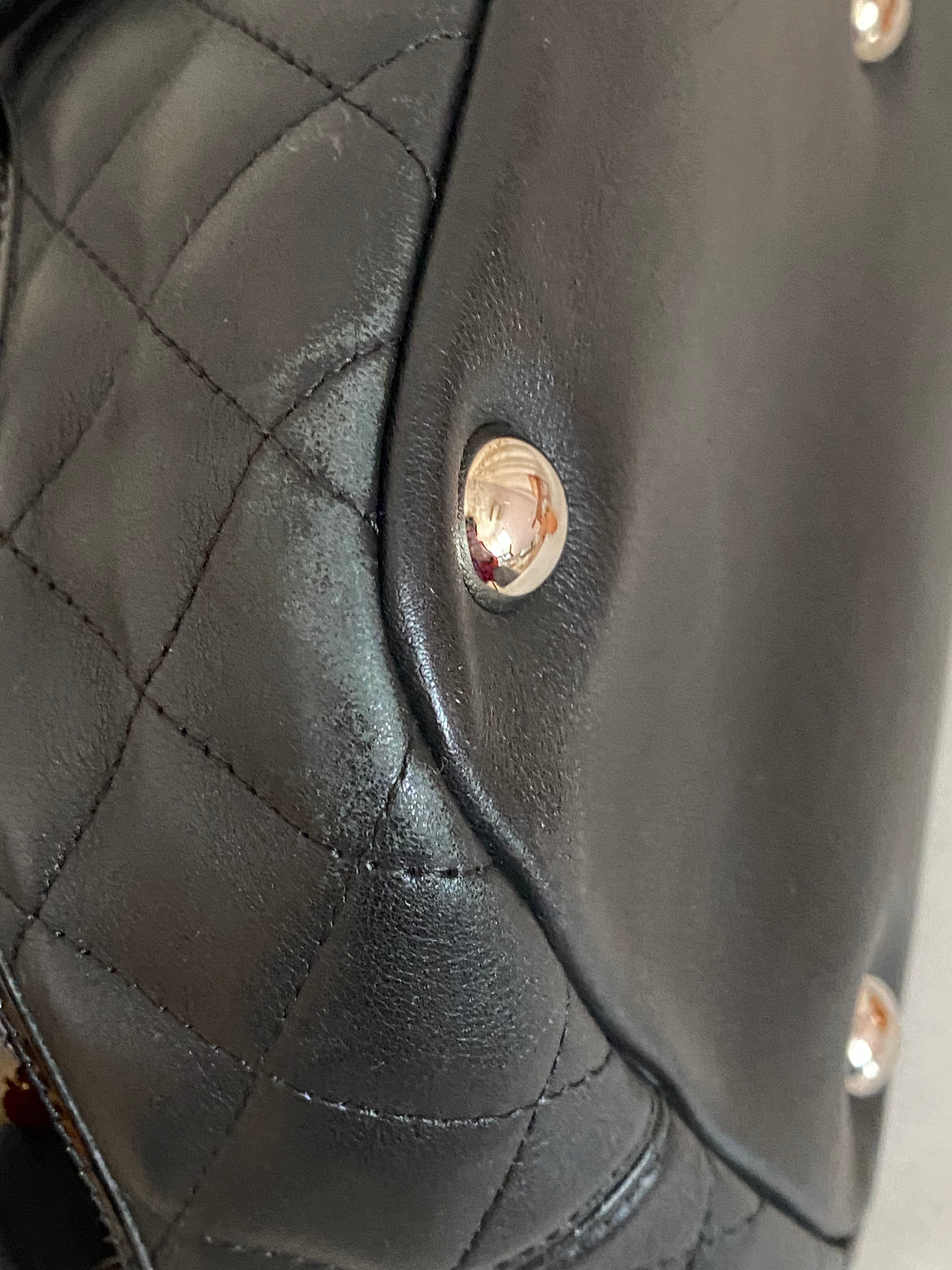 Chanl Black Comban Lign Large Tote Bag-handbag-Chanel-The Closet Egypt