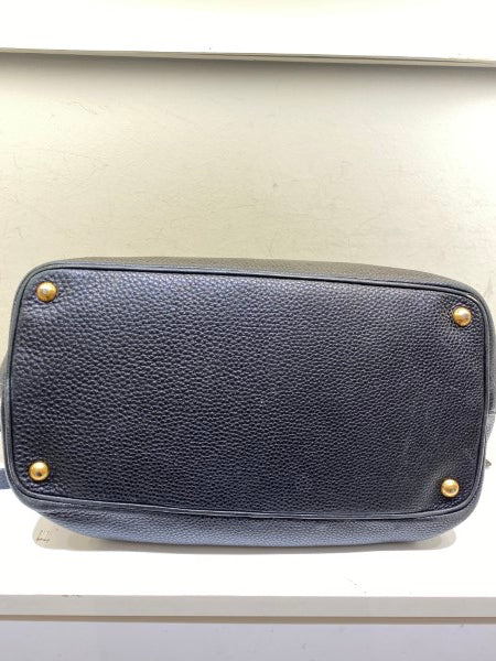 Prada Black Vitello Daino Tote Bag-handbag-Prada-The Closet Egypt