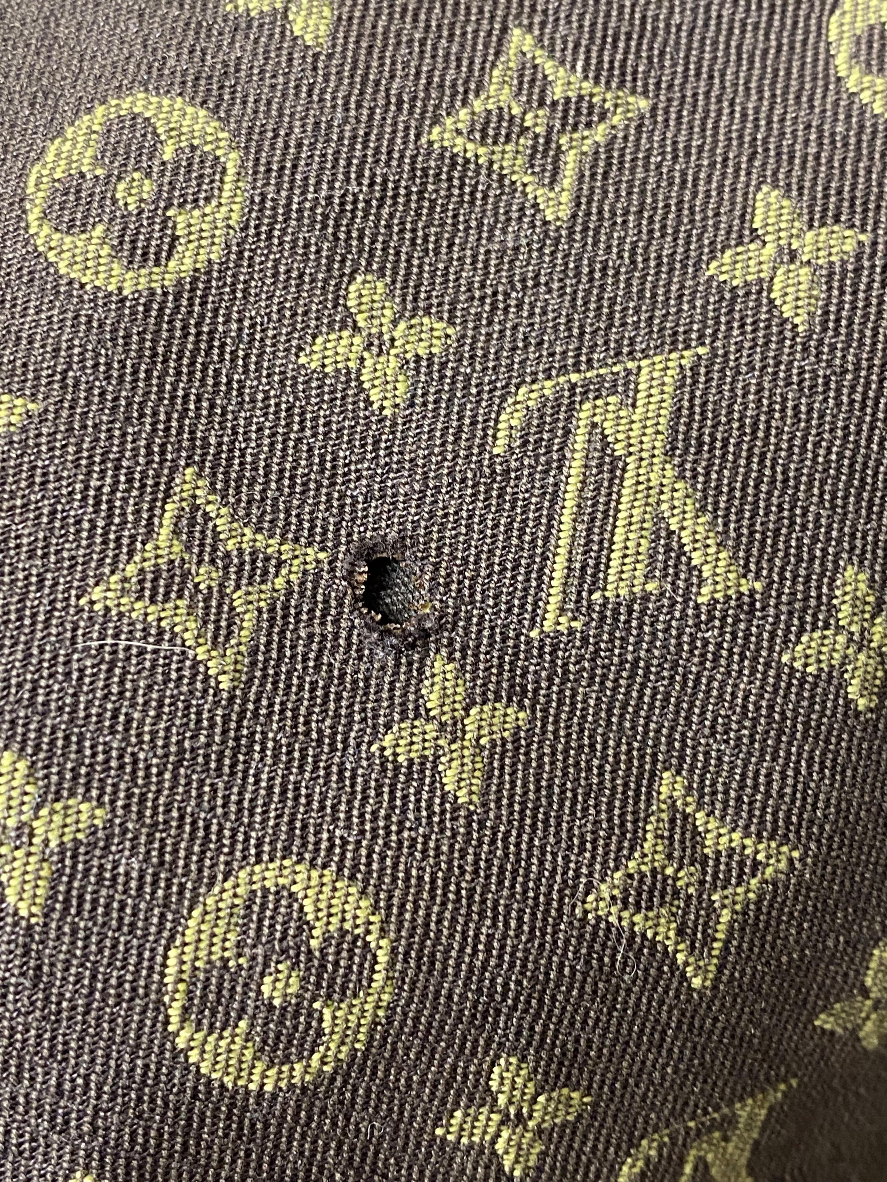 Louis Vuitton Brown Monogram Mini Lin Manon Shoulder Bag-handbag-Louis Vuitton-The Closet Egypt