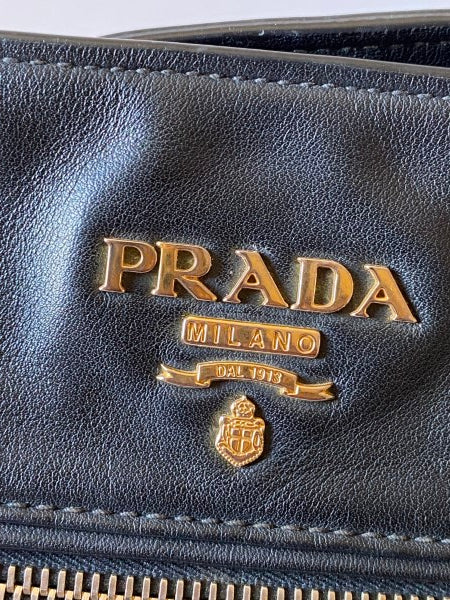 Prada Black Top Handle Bag-handbag-Prada-The Closet Egypt