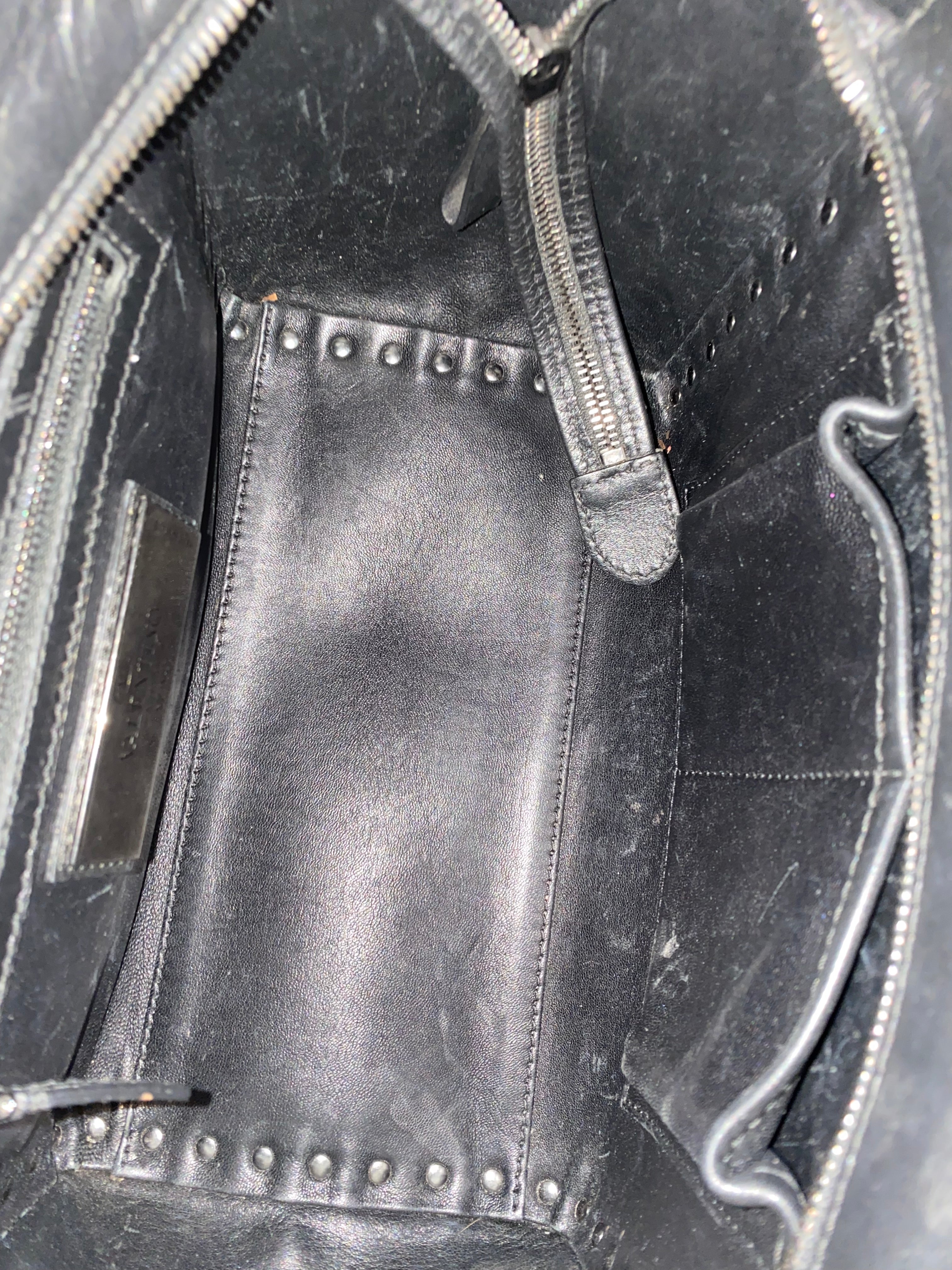 Valentino Black Studded Tote Crossbody Bag-handbag-Valentino-The Closet Egypt