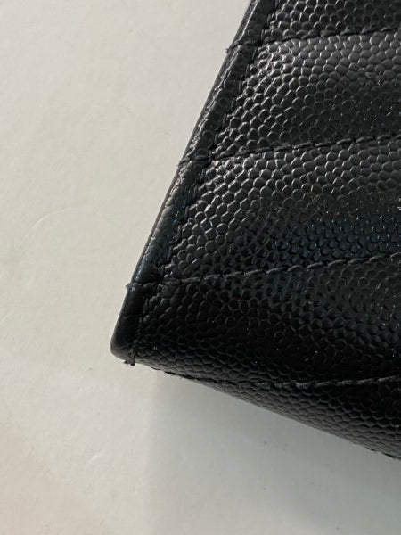YSL Black Cassandre Wallet-wallet-YSL-The Closet Egypt