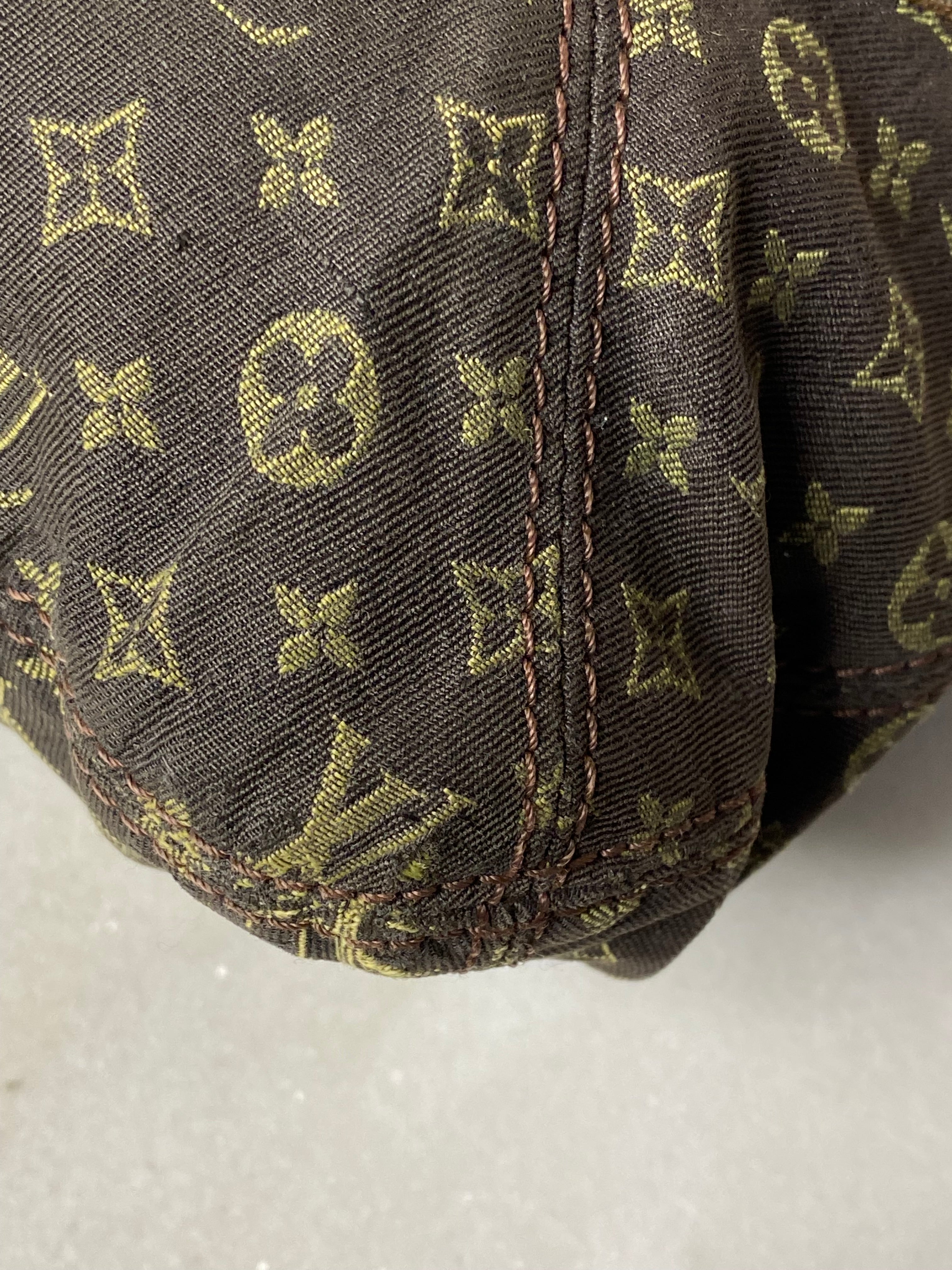 Louis Vuitton Brown Monogram Mini Lin Manon Shoulder Bag-handbag-Louis Vuitton-The Closet Egypt