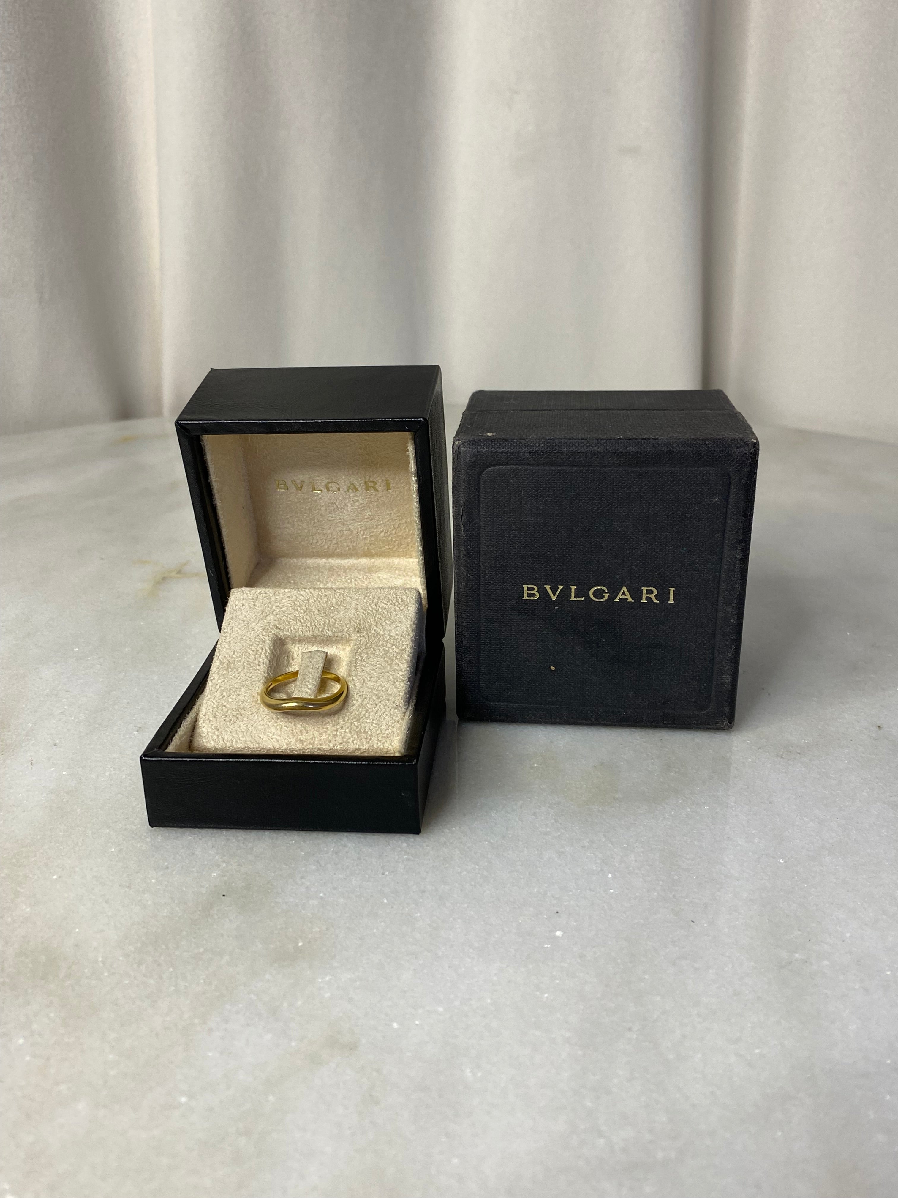 Bvlgari 18K Yellow Gold Ring-Rings-Bvlgari-The Closet Egypt