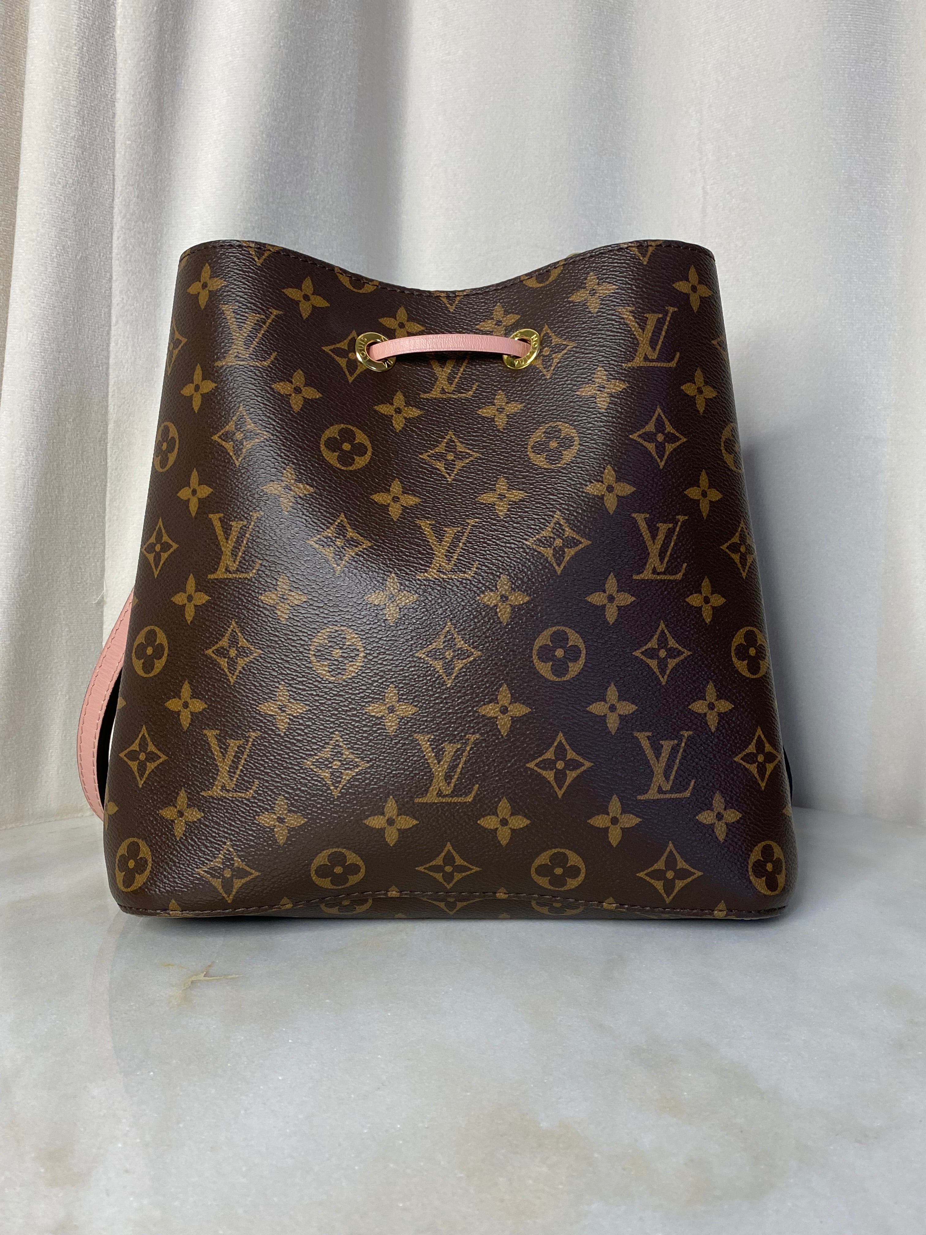 Louis Vuitton Monogram Rose Neonoe MM Bucket Bag-handbag-Louis Vuitton-The Closet Egypt