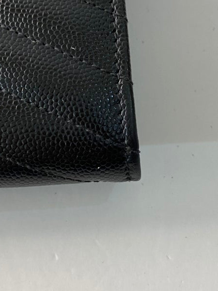YSL Black Cassandre Wallet-wallet-YSL-The Closet Egypt