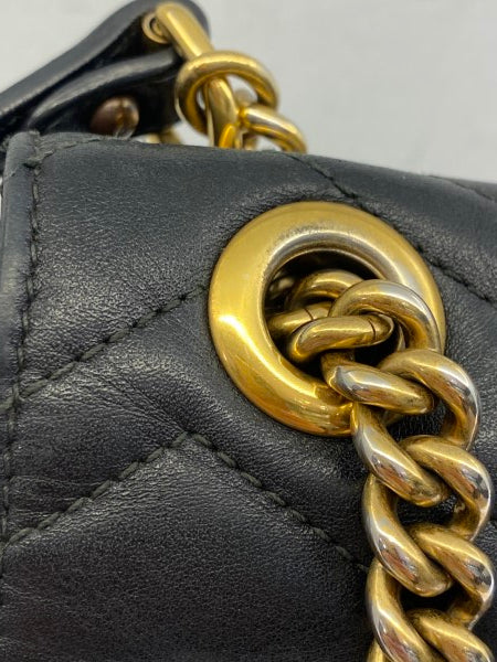Gucci Black Marmont Medium Bag-handbag-Gucci-The Closet Egypt
