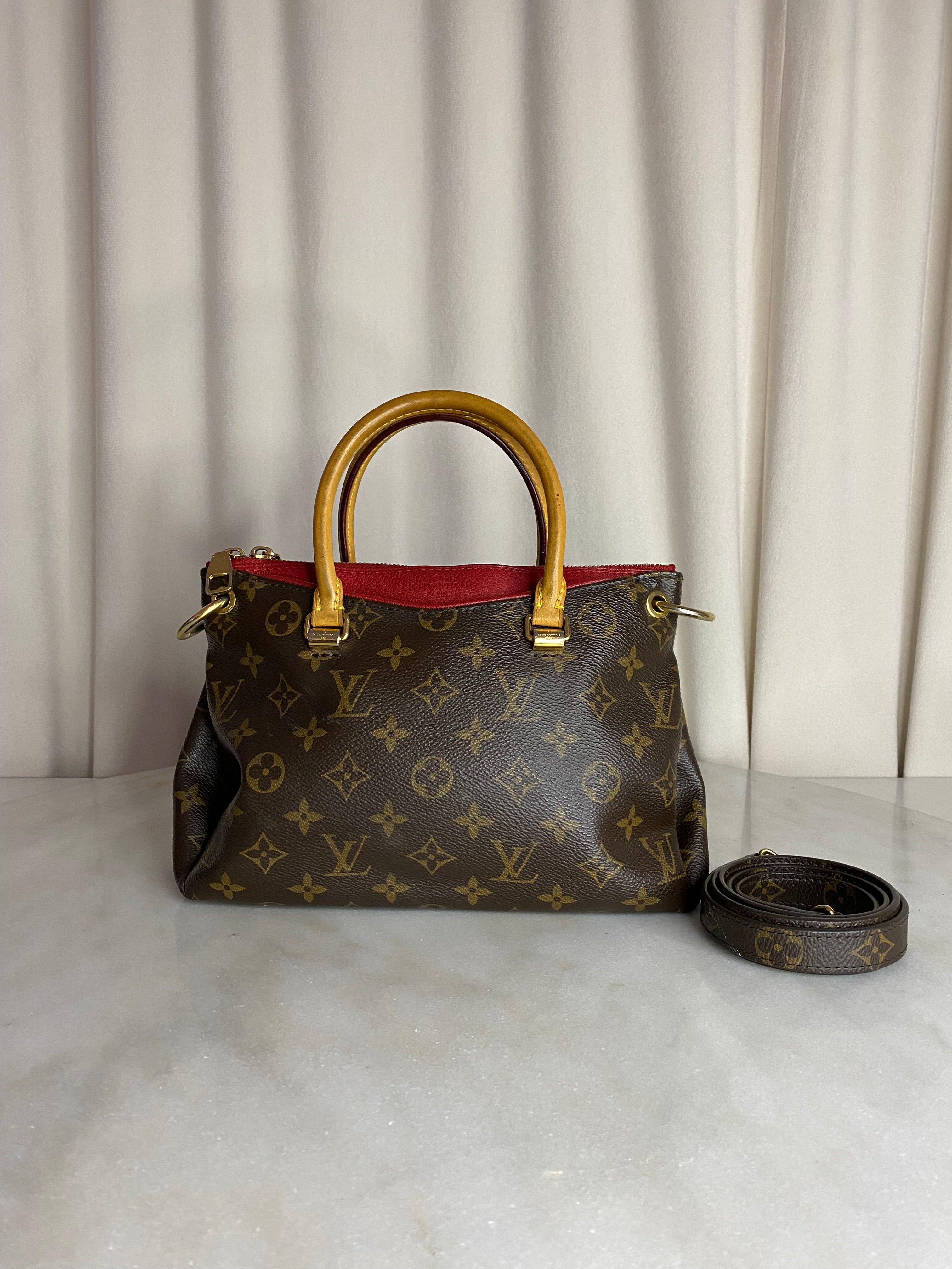 Louis Vuitton Monogram Pallas BB Tote Bag