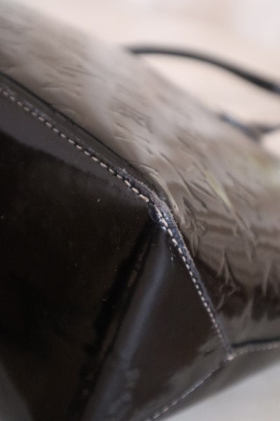 Louis Vuitton Black Vernis Wilshire MM Top Handle Bag-handbag-Louis Vuitton-The Closet Egypt