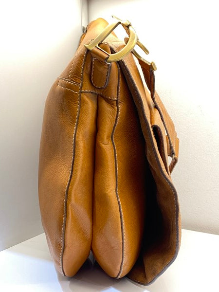 Christian Dior Camel Saddle Crossbody Bag-handbag-Christian Dior-The Closet Egypt