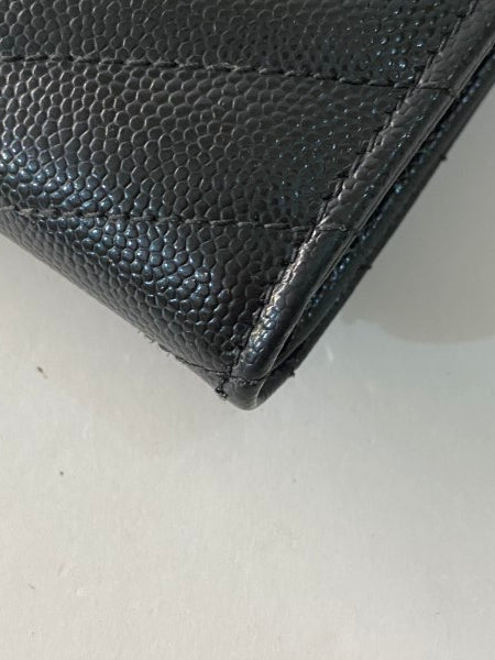 YSL Black Cassandre Wallet-wallet-YSL-The Closet Egypt