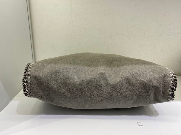 Stella Mccartney Grey Falabella Medium Three Chain Bag-handbag-Stella Mccartney-The Closet Egypt