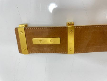 Fendi White Belt 38-Belt-Fendi-The Closet Egypt