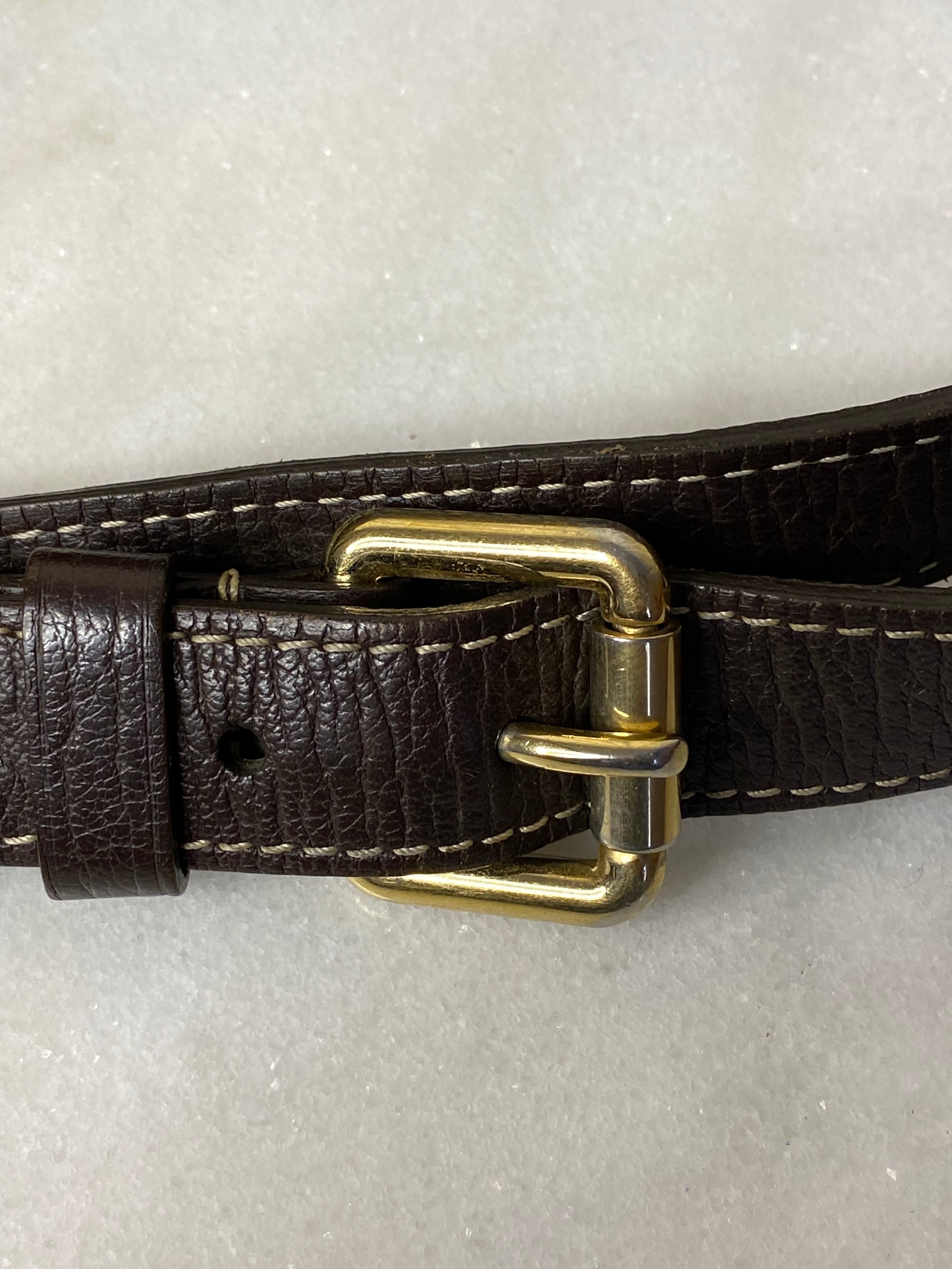 Louis Vuitton Brown Monogram Mini Lin Manon Shoulder Bag-handbag-Louis Vuitton-The Closet Egypt