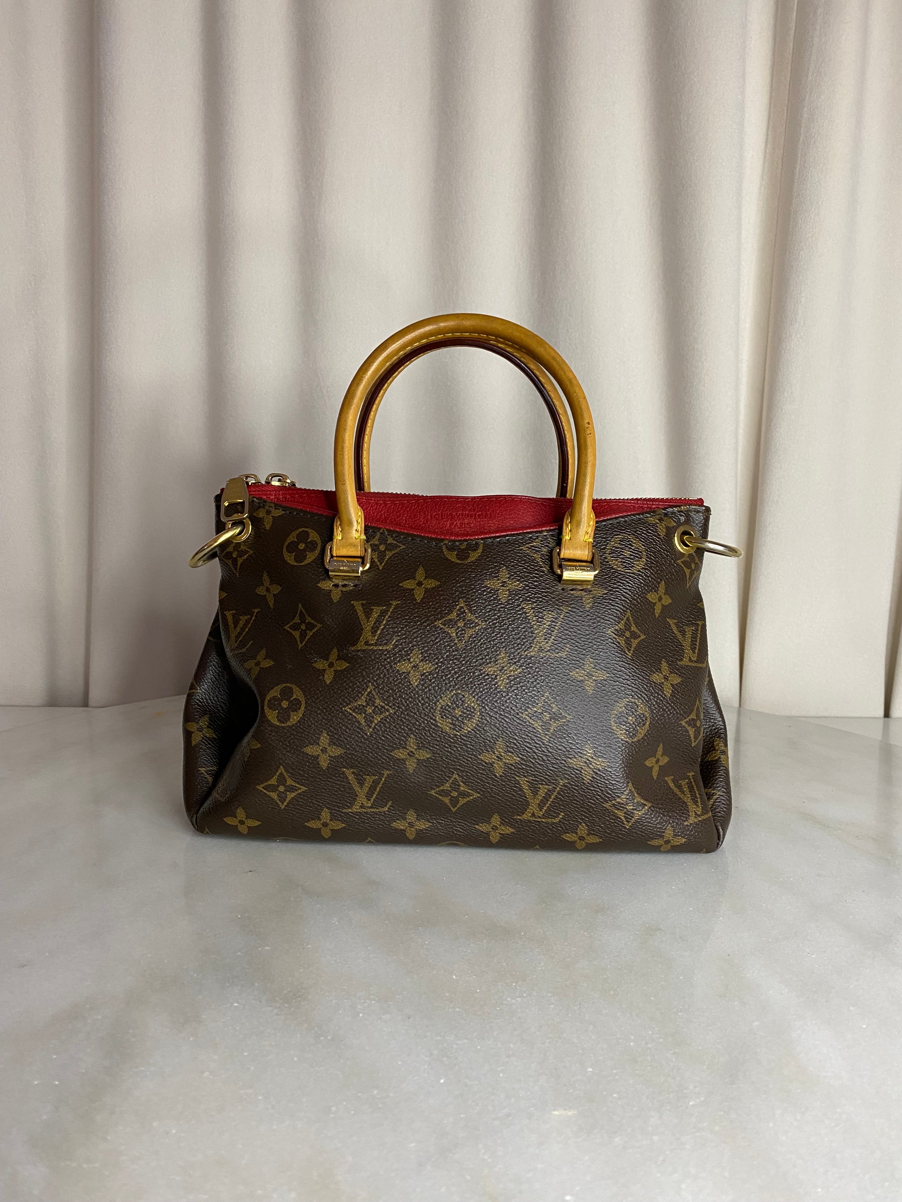 Louis Vuitton Monogram Pallas BB Tote Bag