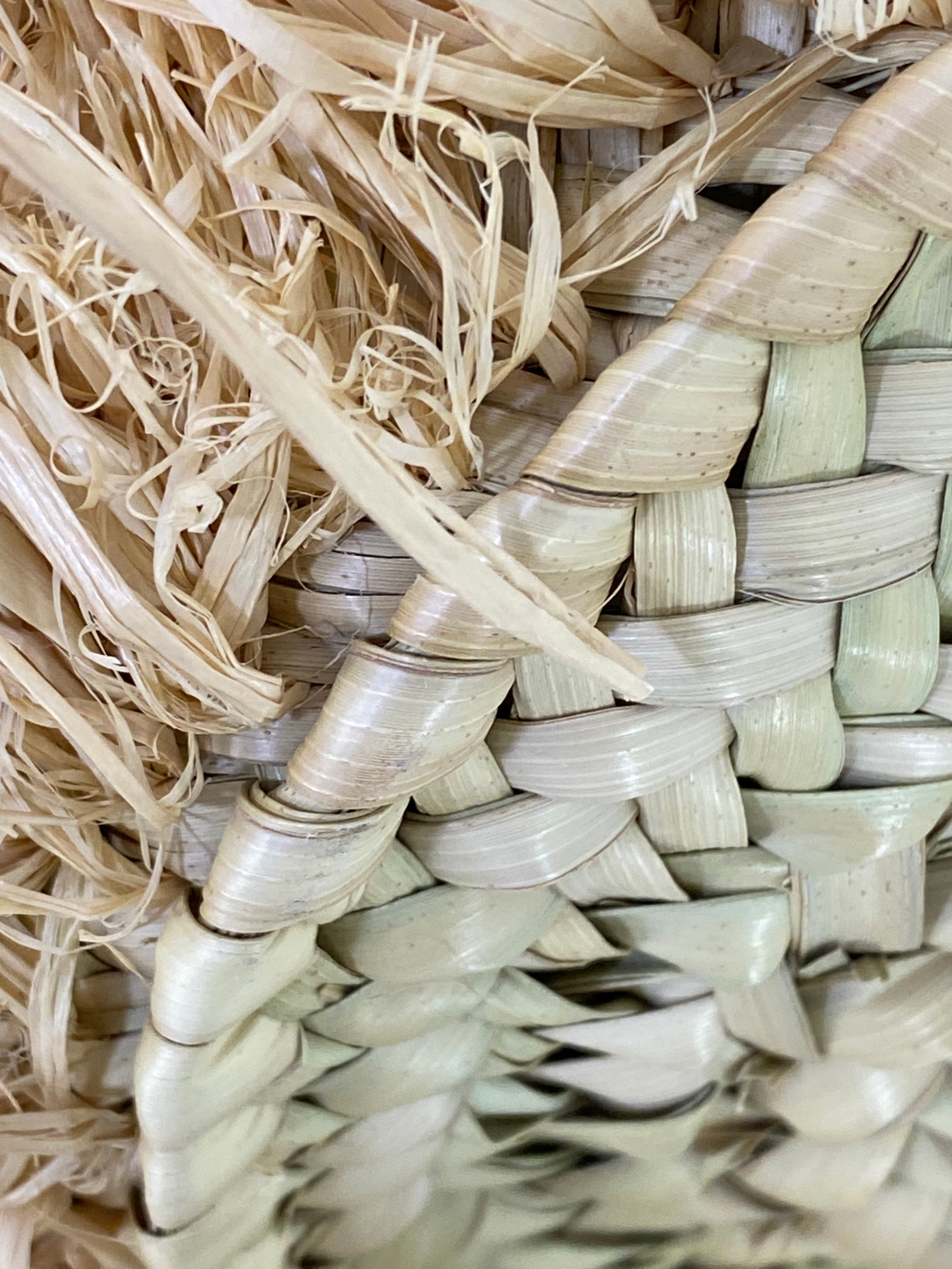 Jacquemus Light Blue Le Panier Soli Raffia Shopping Bag-handbag-Jacquemus-The Closet Egypt