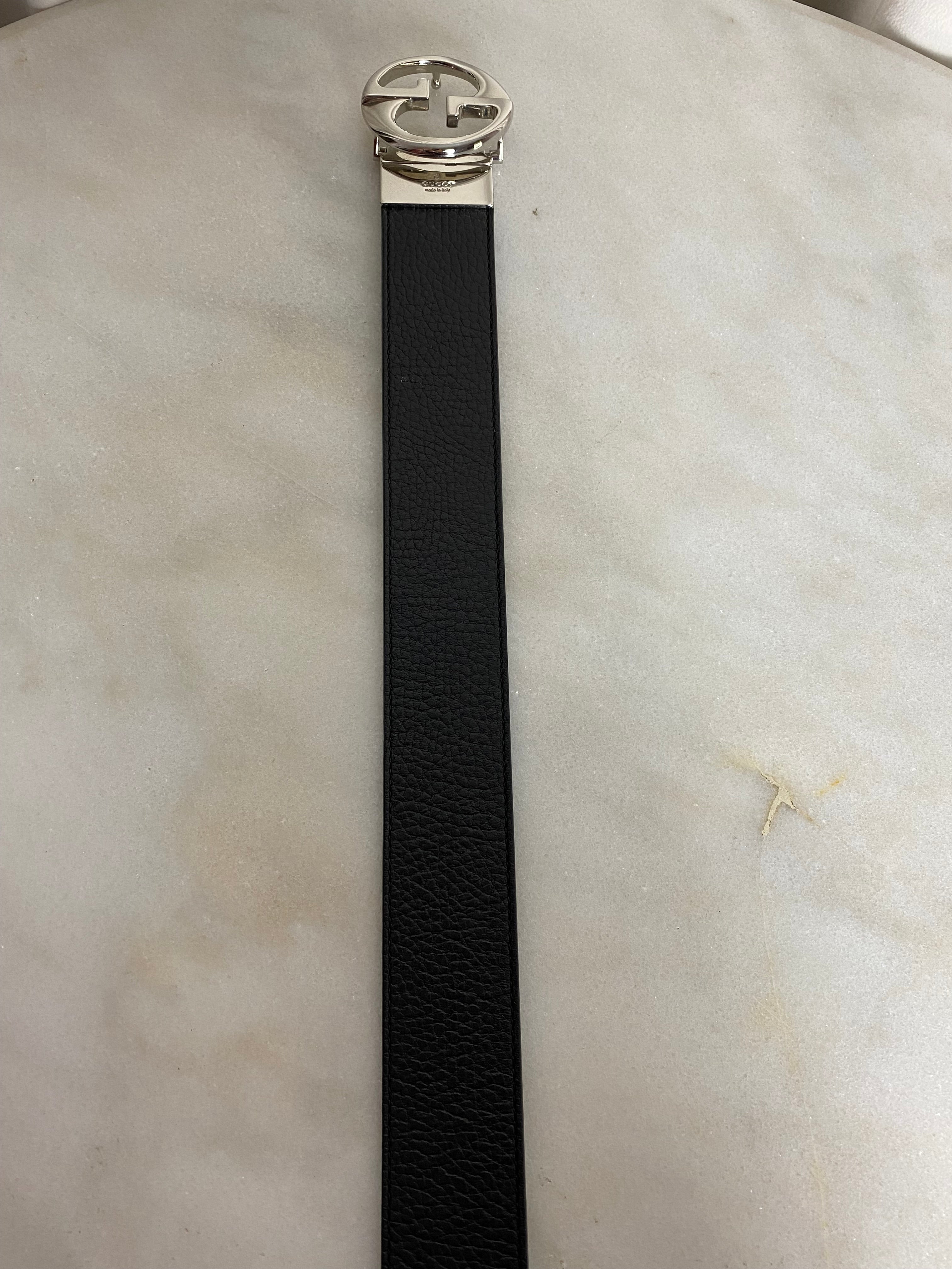 Gucci Black Belt 40-Belt-Gucci-The Closet Egypt