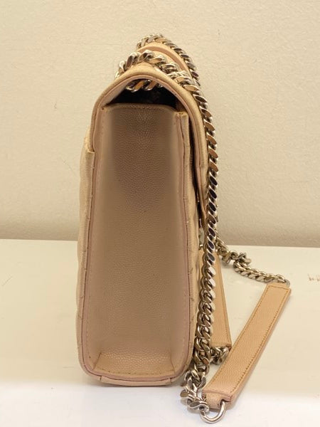 YSL Beige Monogram Envelope Medium Bag-handbag-YSL-The Closet Egypt