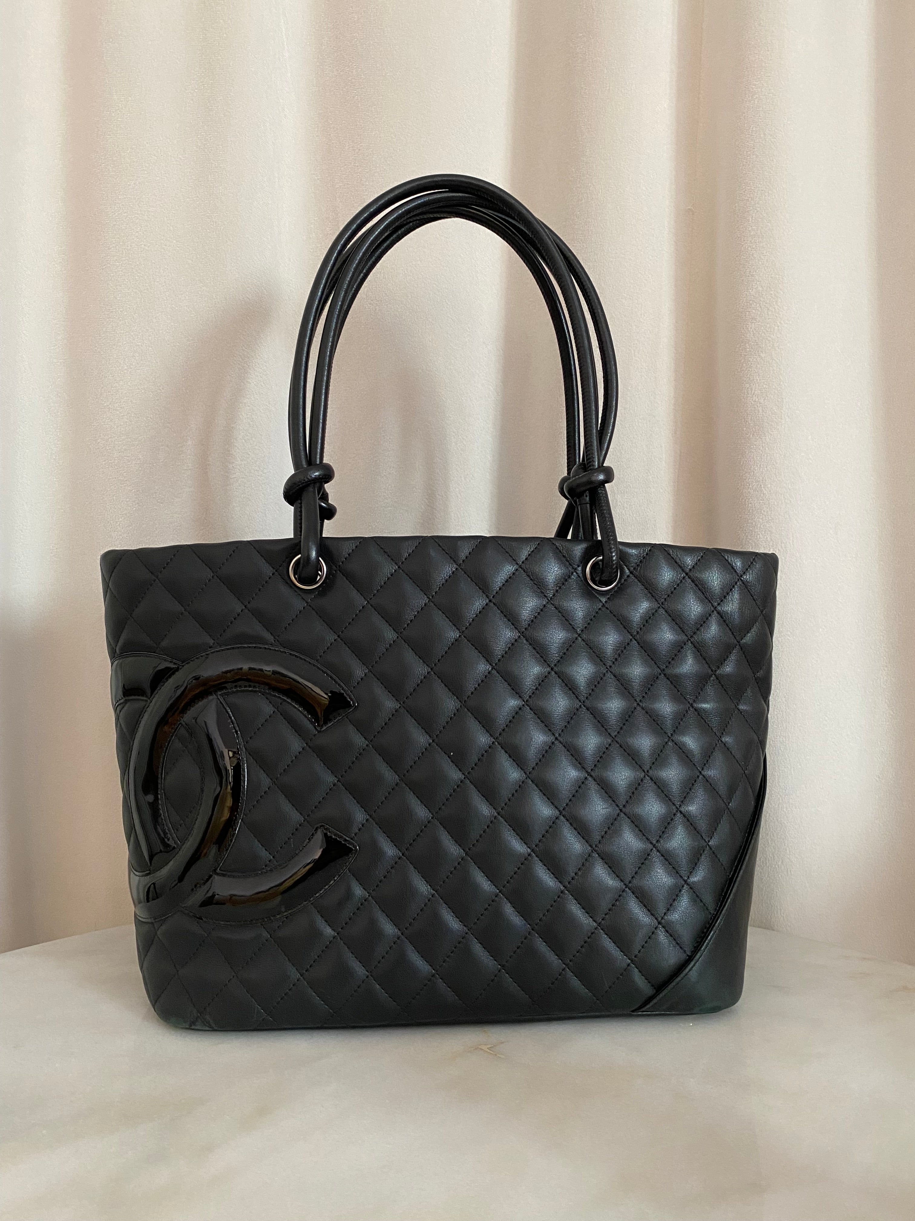 Chanl Black Comban Lign Large Tote Bag-handbag-Chanel-The Closet Egypt