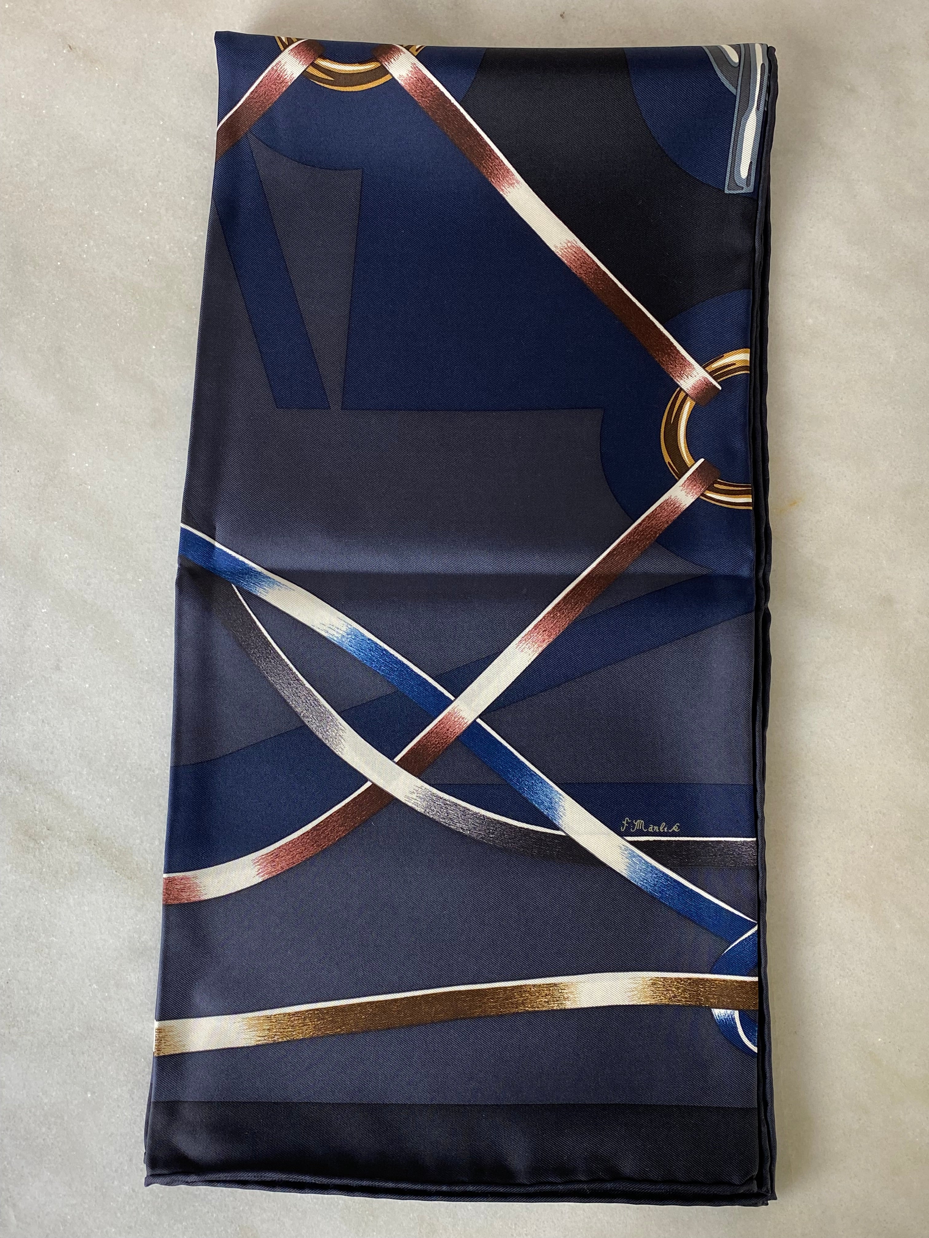 Hermes Multicolor Figure Artistique Scarf-Scarf-Hermes-The Closet Egypt