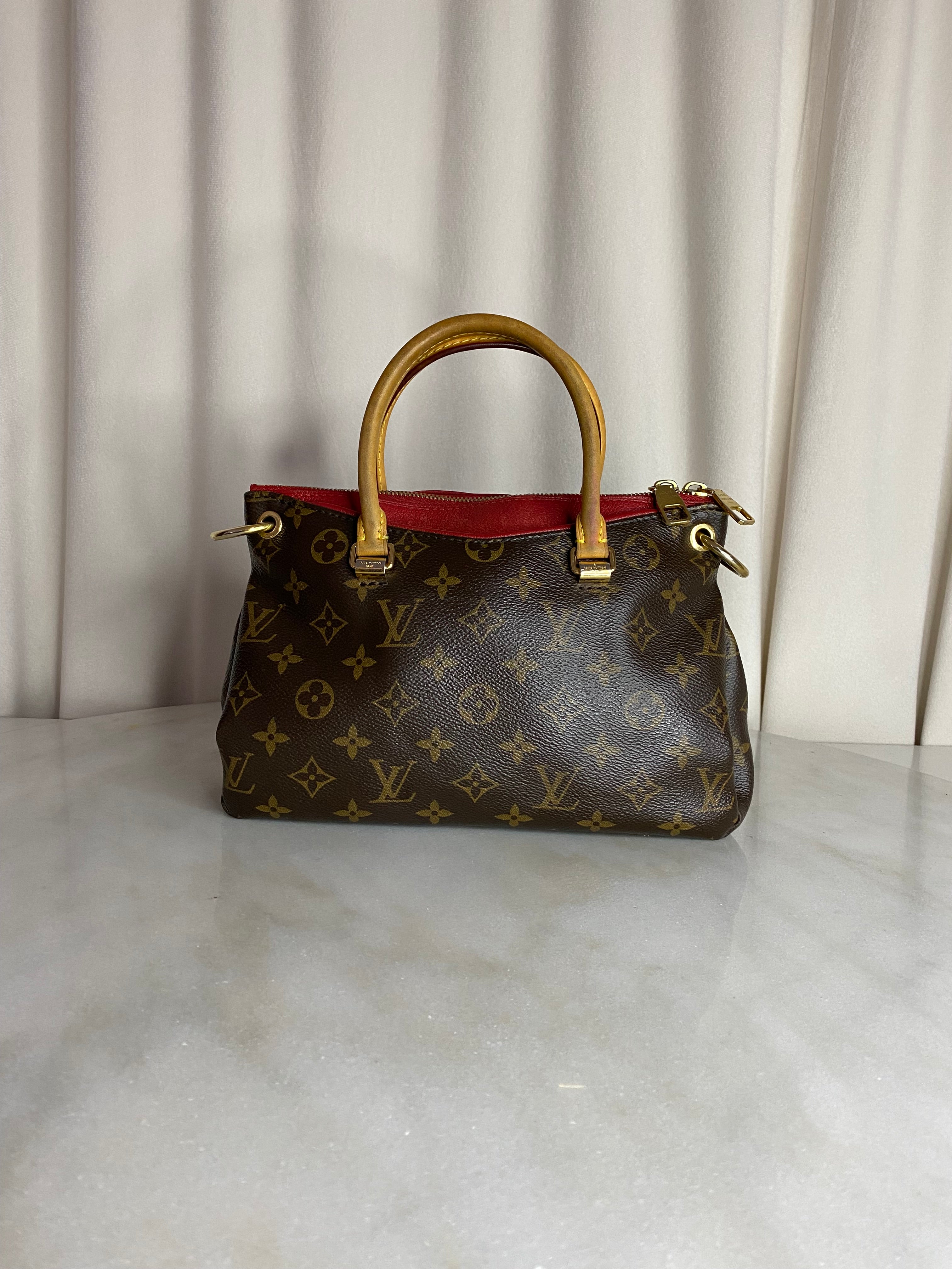 Louis Vuitton Monogram Pallas BB Tote Bag