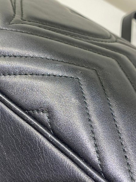 Gucci Black Marmont Medium Bag-handbag-Gucci-The Closet Egypt