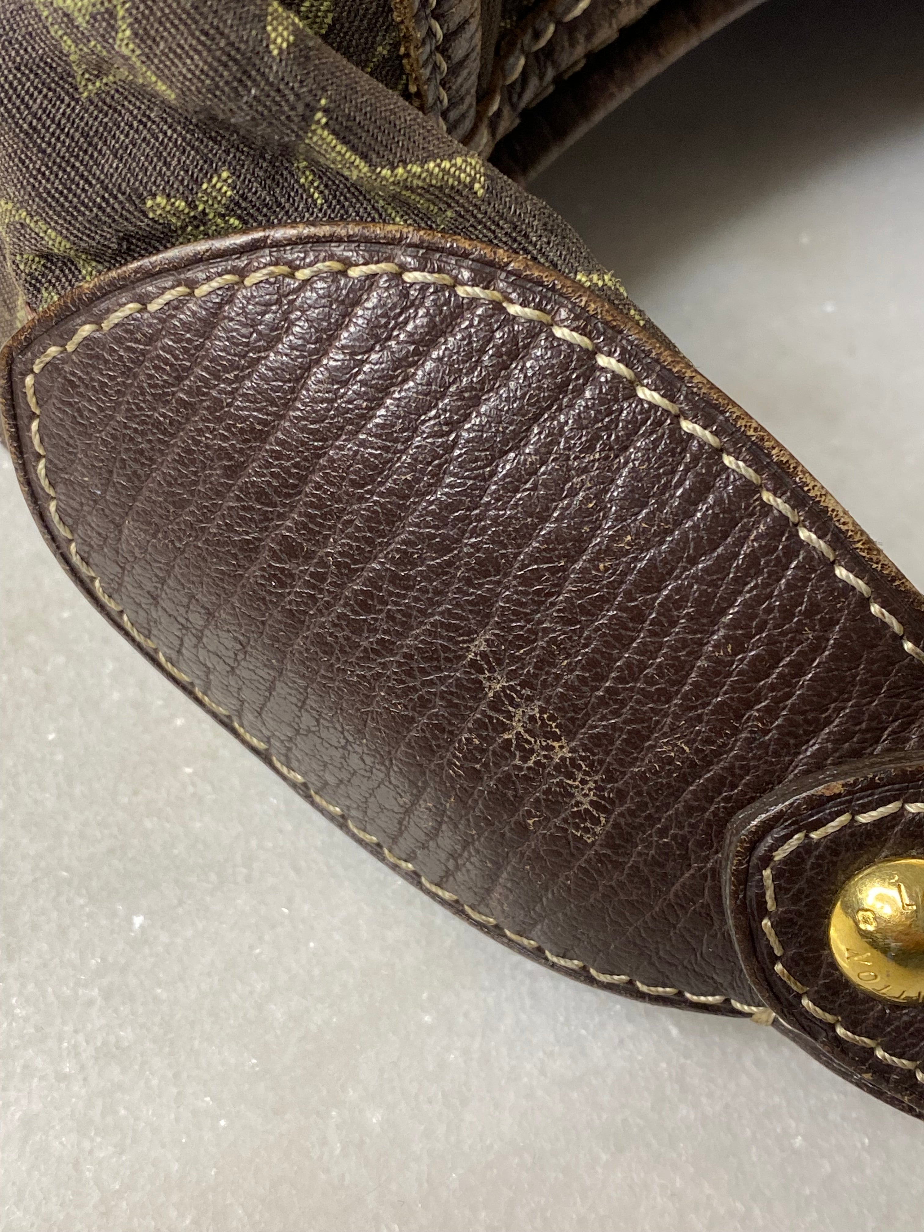 Louis Vuitton Brown Monogram Mini Lin Manon Shoulder Bag-handbag-Louis Vuitton-The Closet Egypt