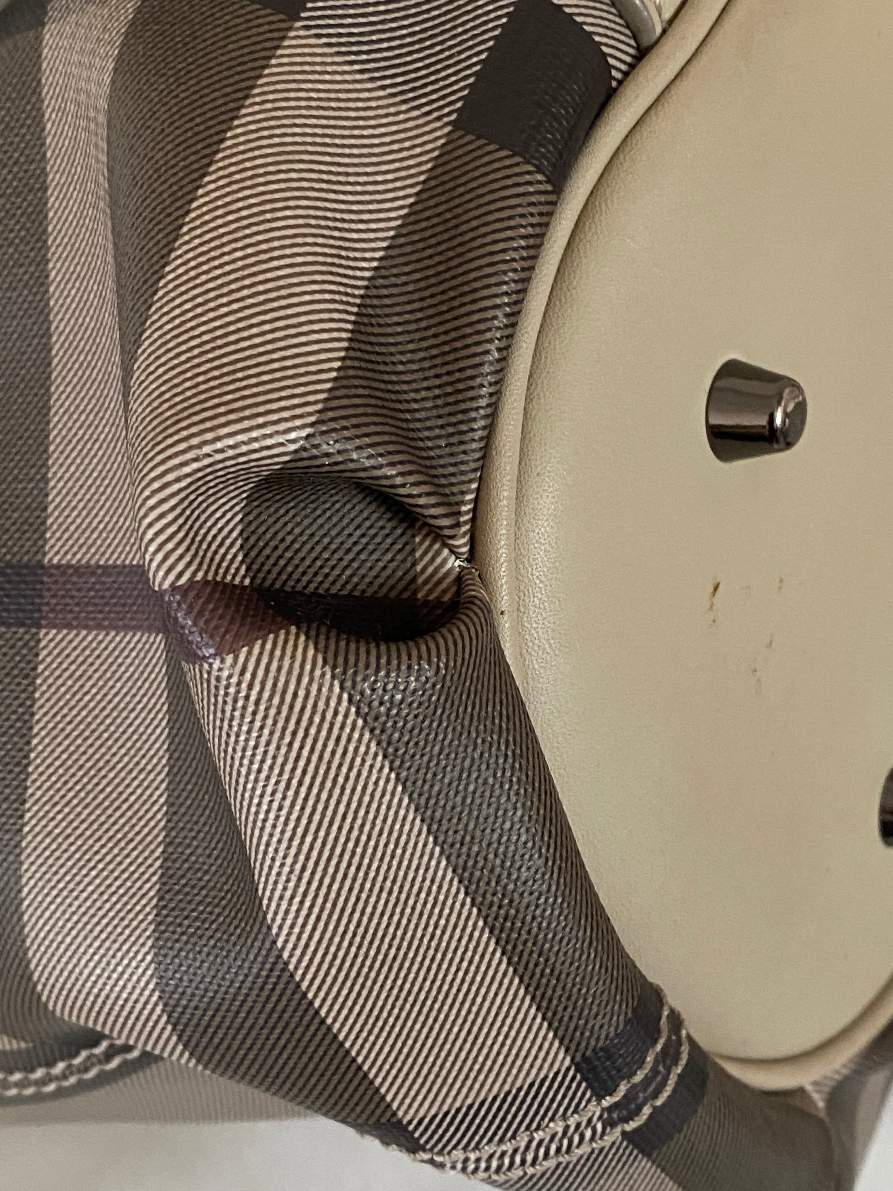 Burberry Beige Smoked Check Northfield Bag-handbag-Burberry-The Closet Egypt