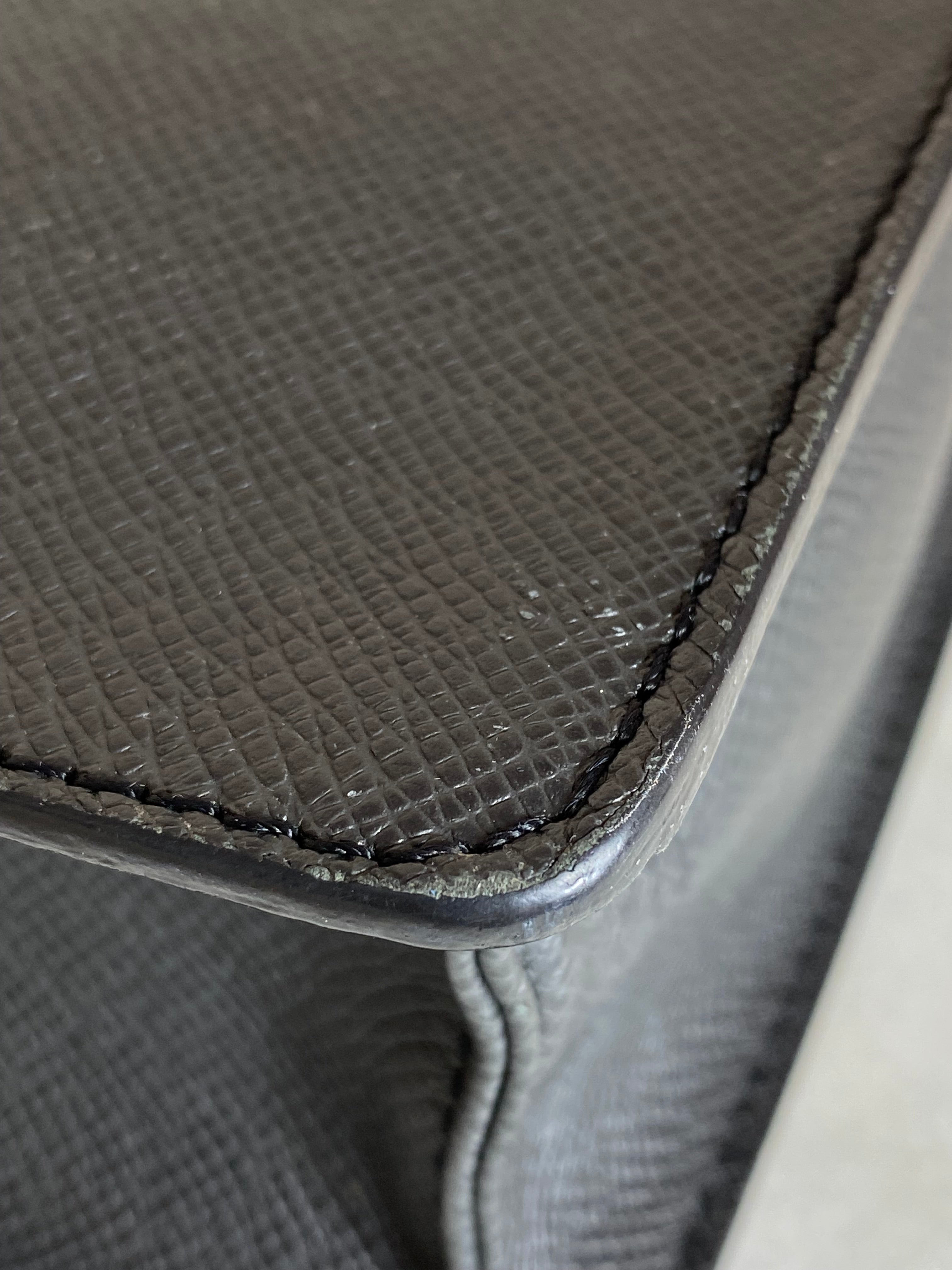 Louis Vuitton Black Taiga Kurgan Crossbody Pochette-Pochette-Louis Vuitton-The Closet Egypt