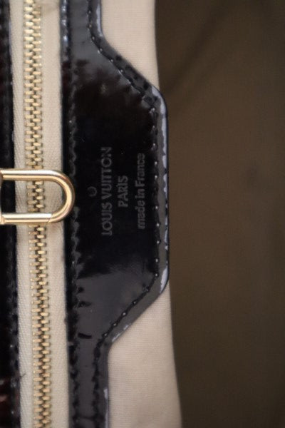 Louis Vuitton Black Vernis Wilshire MM Top Handle Bag-handbag-Louis Vuitton-The Closet Egypt