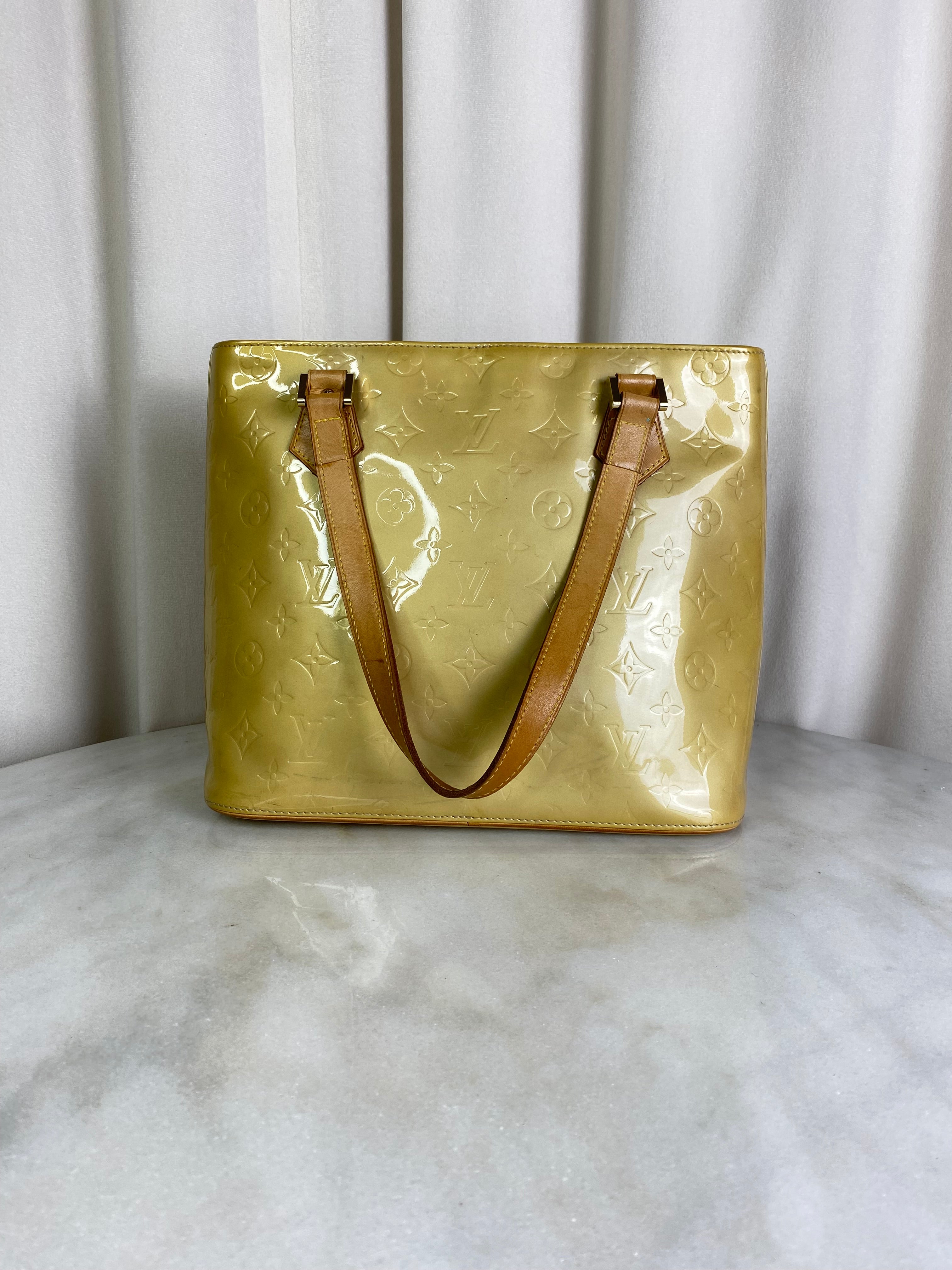 Louis Vuitton Beige Houston Vernis Shoulder Bag-handbag-Louis Vuitton-The Closet Egypt